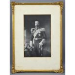 KING GEORGE V SIGNED PORTRAIT PHOTOGRAPH, 1912. By W & D Downey
