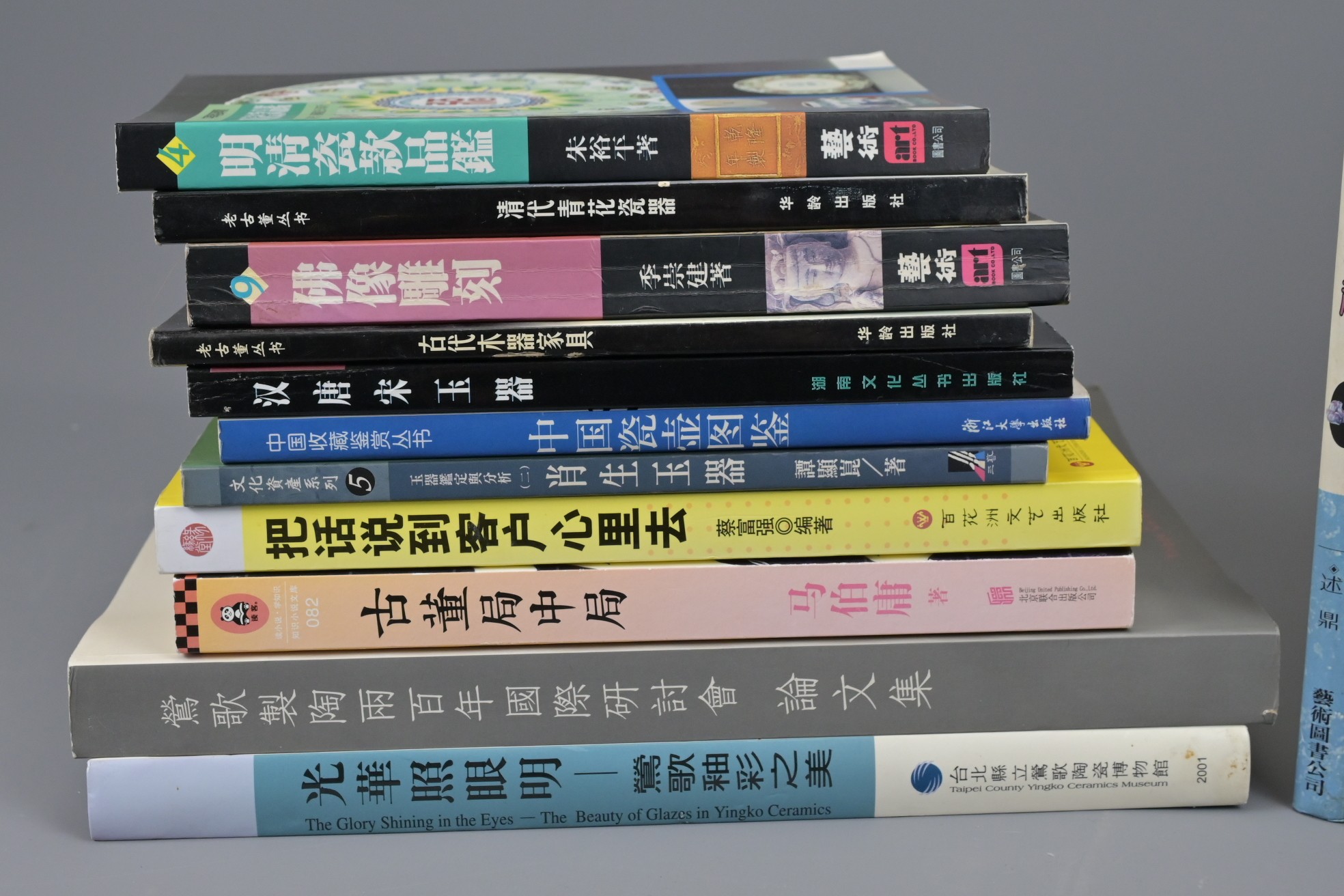 A QUANTITY OF REFERENCE BOOKS ON CHINESE ART, IN CHINESE LANGUAGE. To include Chinese ceramics, - Image 2 of 8