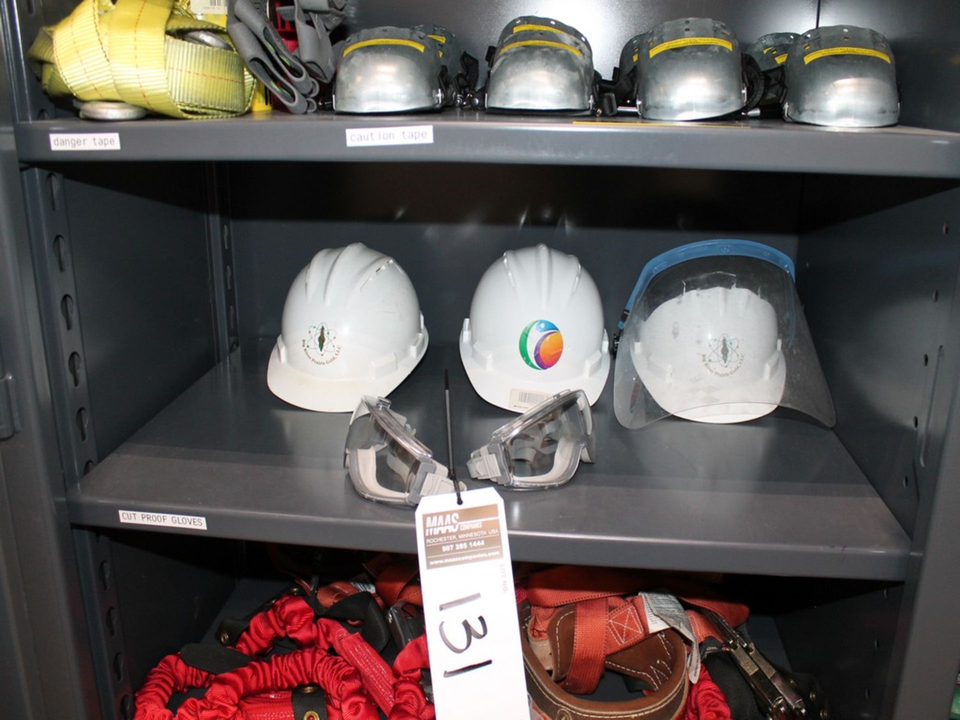 LOT SAFETY EQUIPMENT IN CABINET - Image 10 of 13