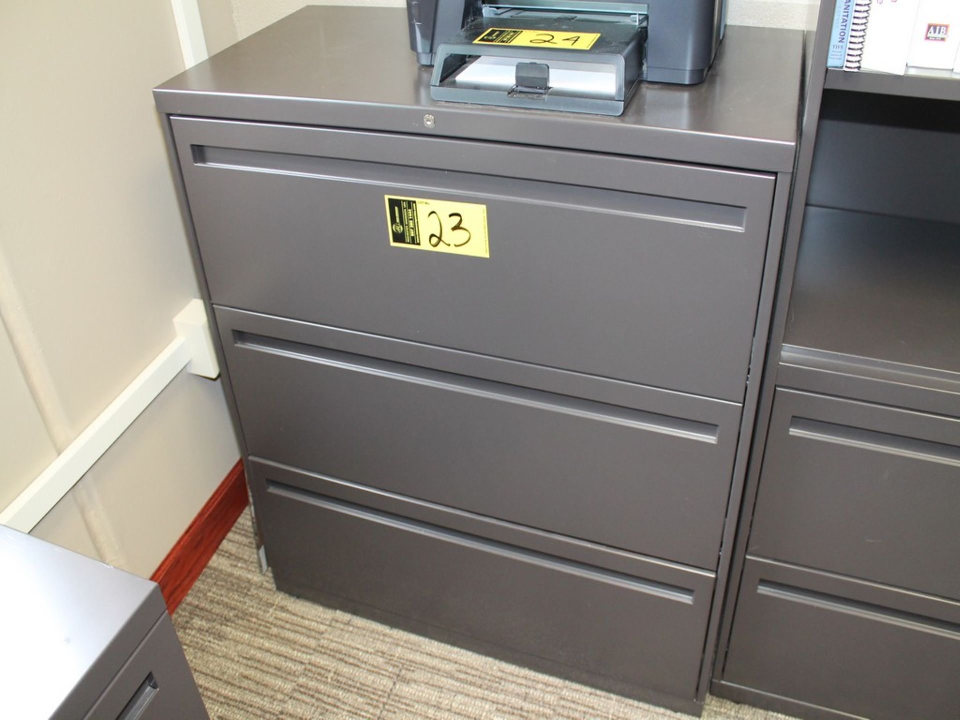 ALLSTEEL LOT FILING CABINETS - Image 5 of 6