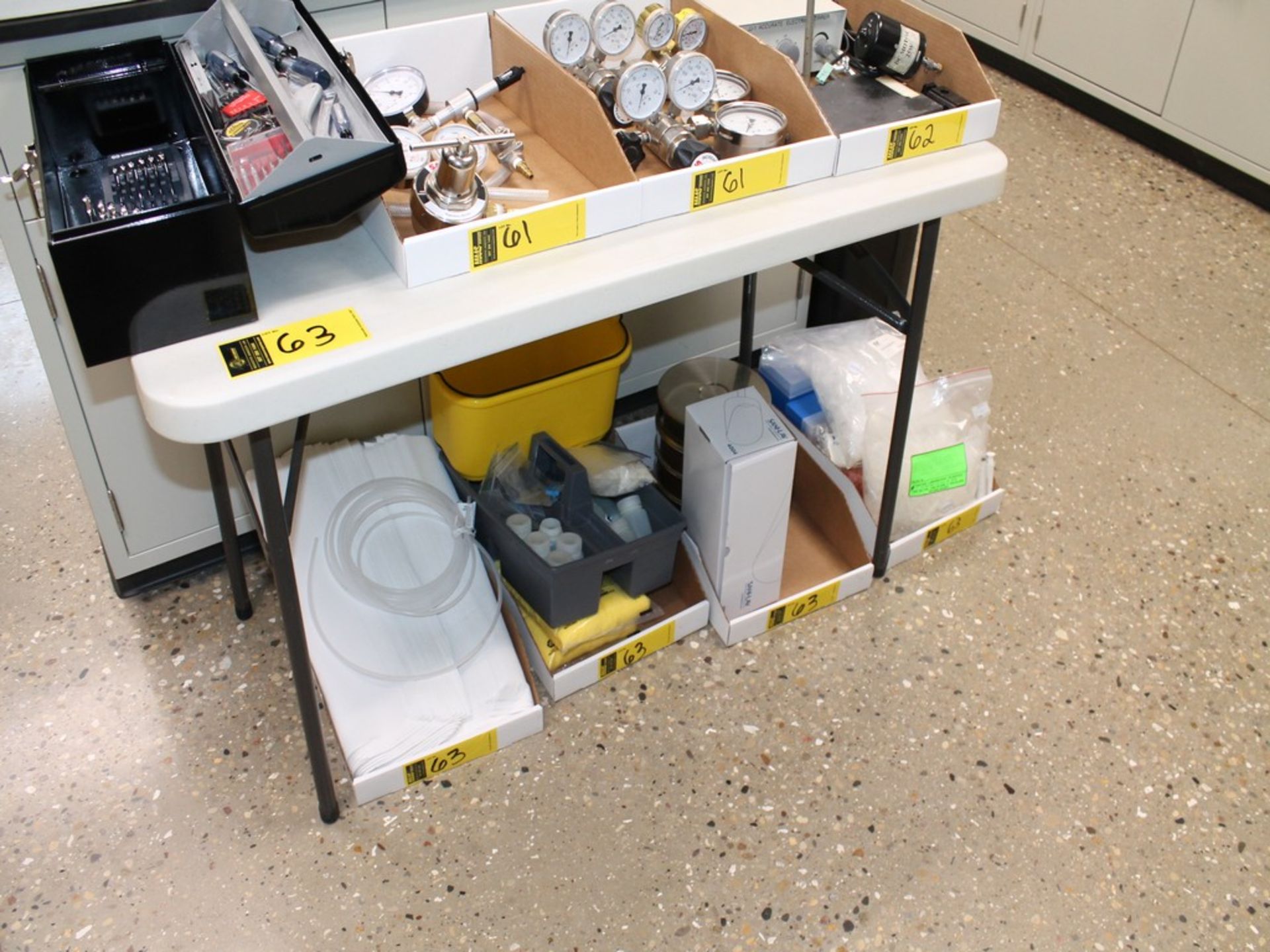 LOT TABLE AND LAB SUPPLIES