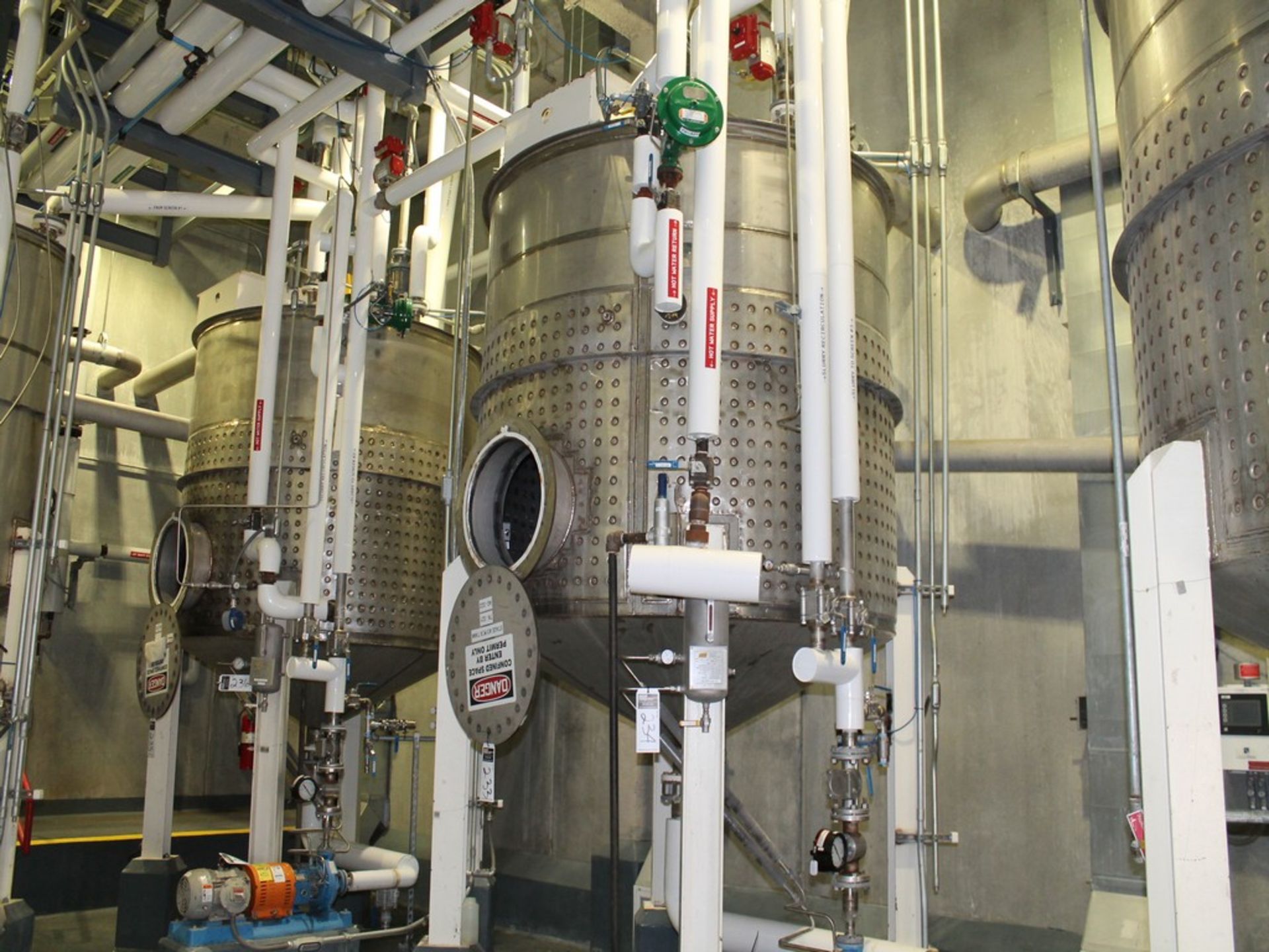 CRECO LOT STAINLESS STEEL MIXING TANK - Image 3 of 13