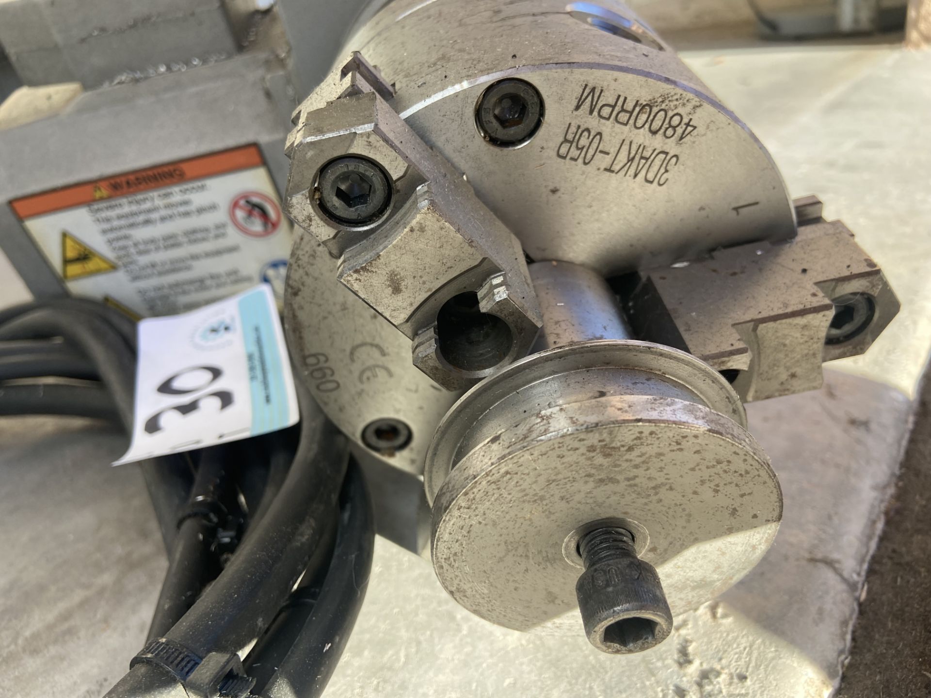 2016 HAAS 5C Indexer with 5" 3-Jaw Chuck s/n: 513444 - Image 5 of 6