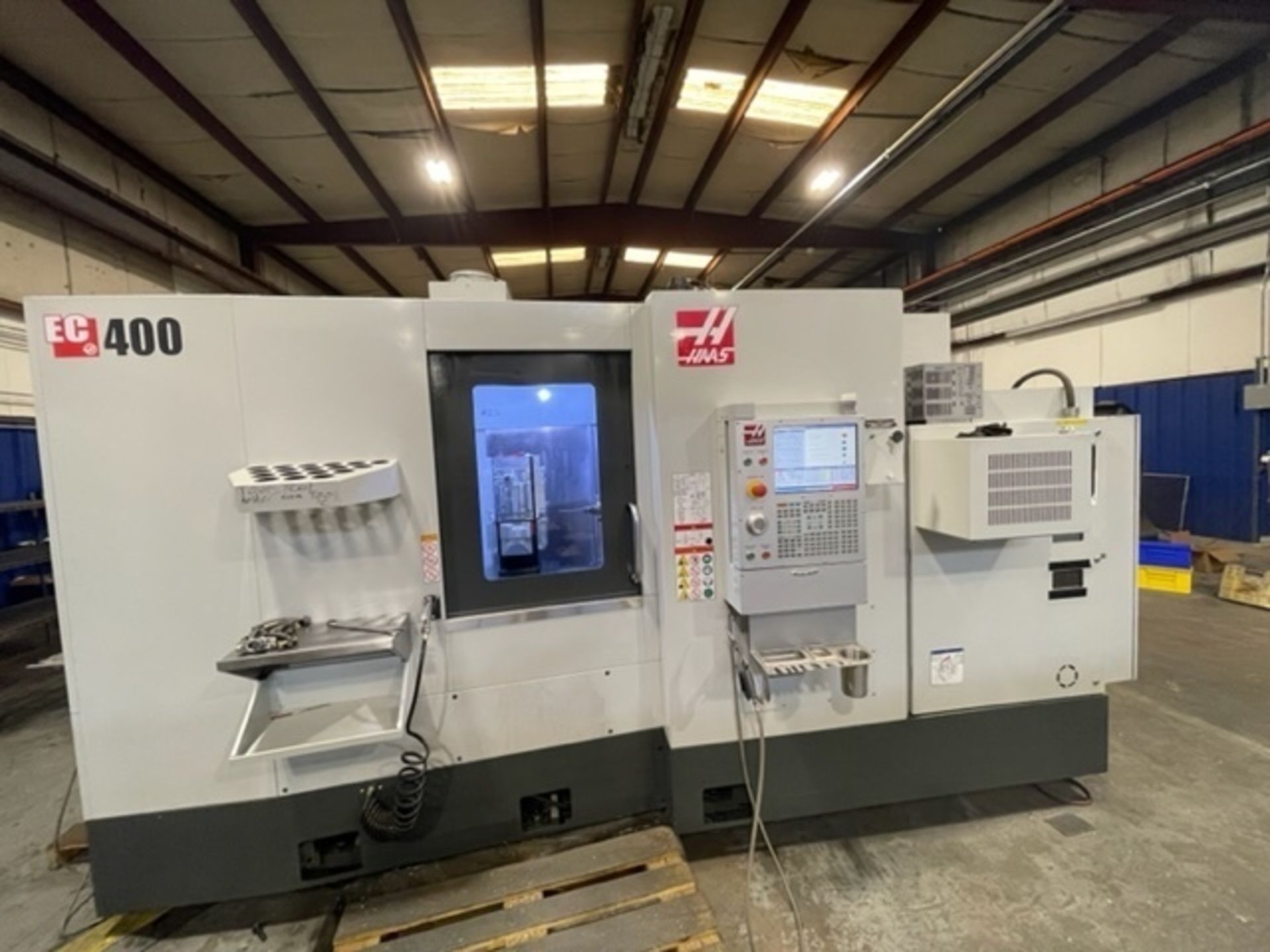 2021 HAAS EC-400 4-Axis CNC Horizontal Machining Center s/n: 2055422