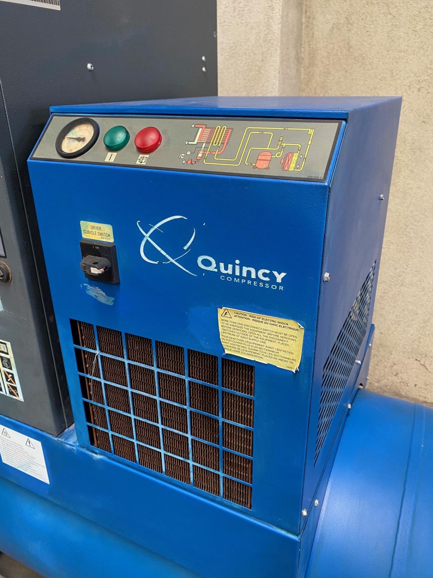 2015 Quincy QGS-12 Compressor 125PSI - Image 2 of 8