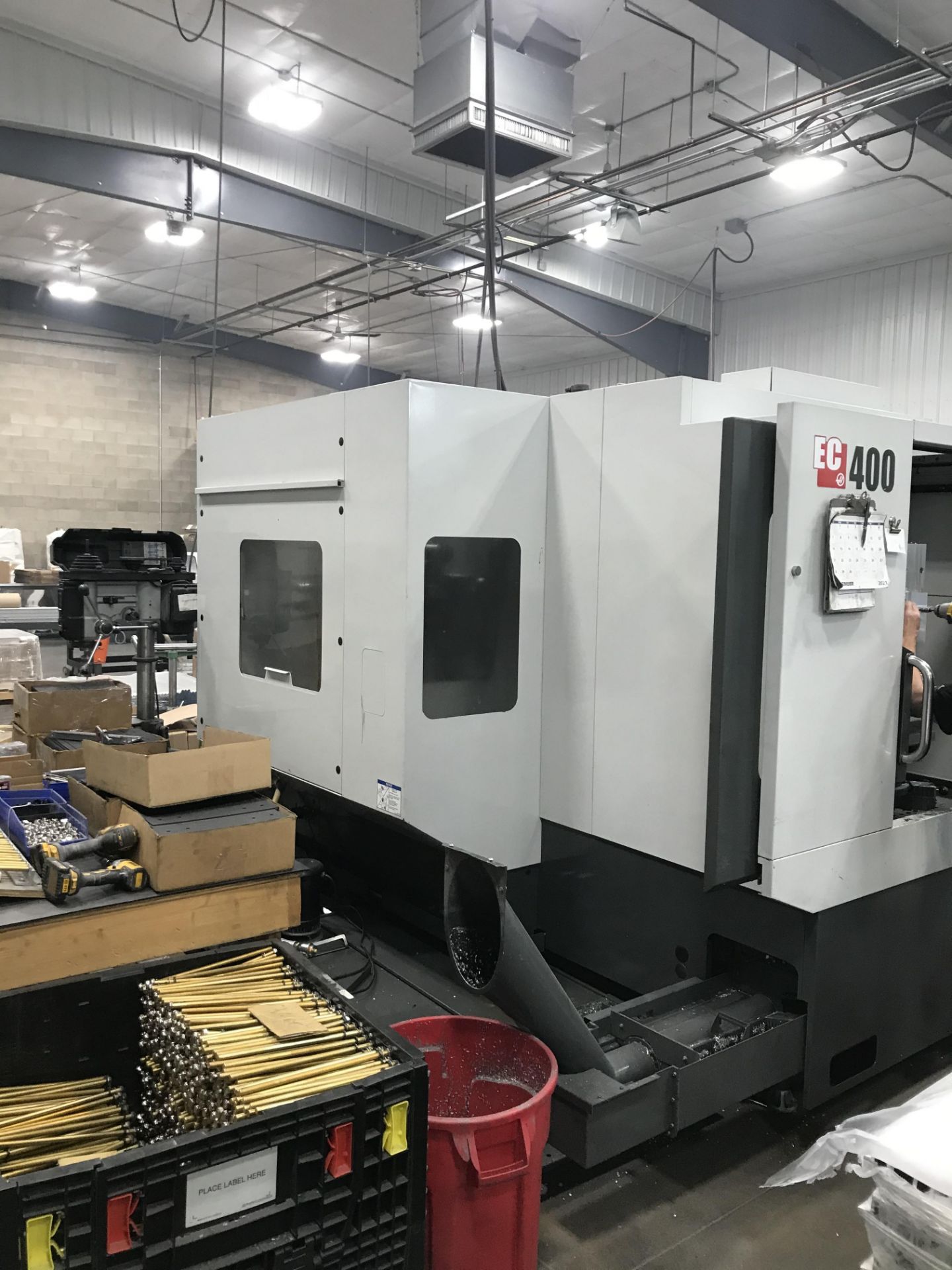 2013 HAAS EC-400 4-Axis CNC Horizontal Machining Center s/n: 2054192 - Image 4 of 10