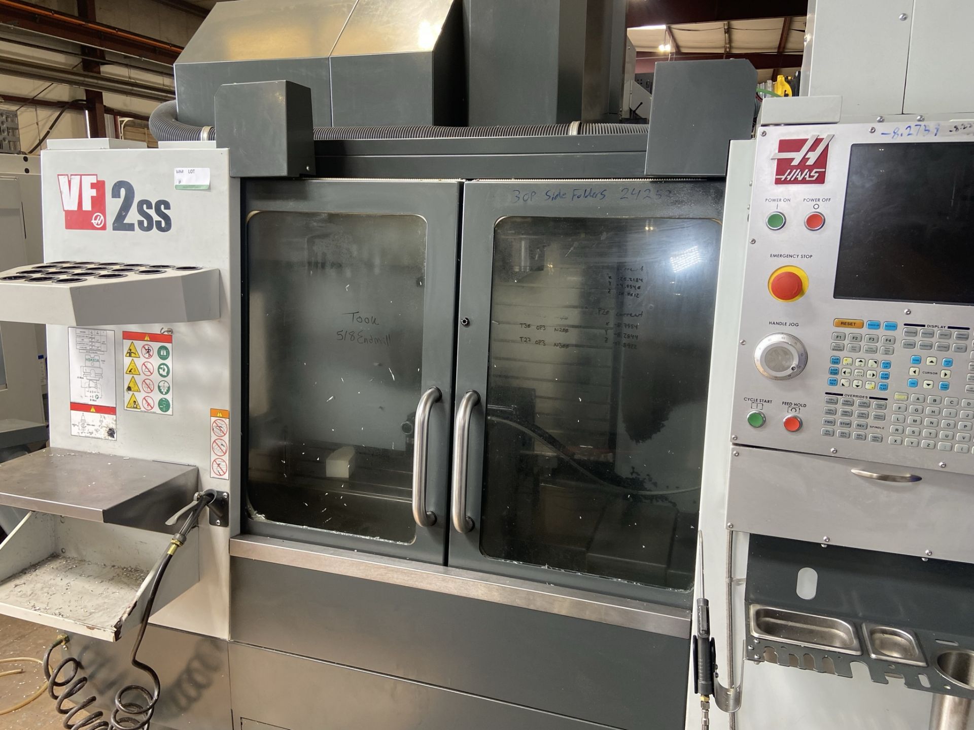 2020 HAAS VF-2SS 4-Axis CNC Vertical Machining Center - Image 2 of 11