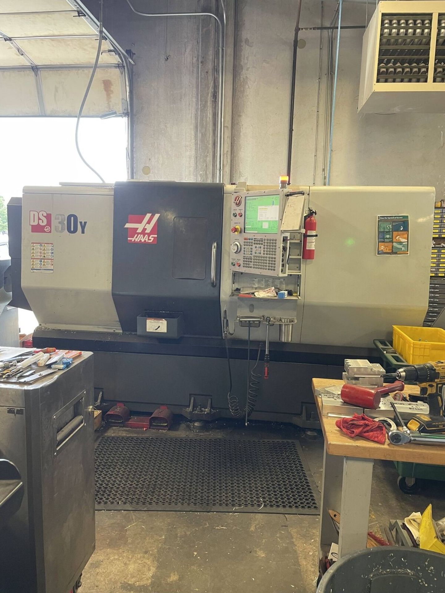 2012 HAAS DS30Y CNC Turning Center With Live Tooling/Dual Spindle/Bar Feeder - Image 2 of 18