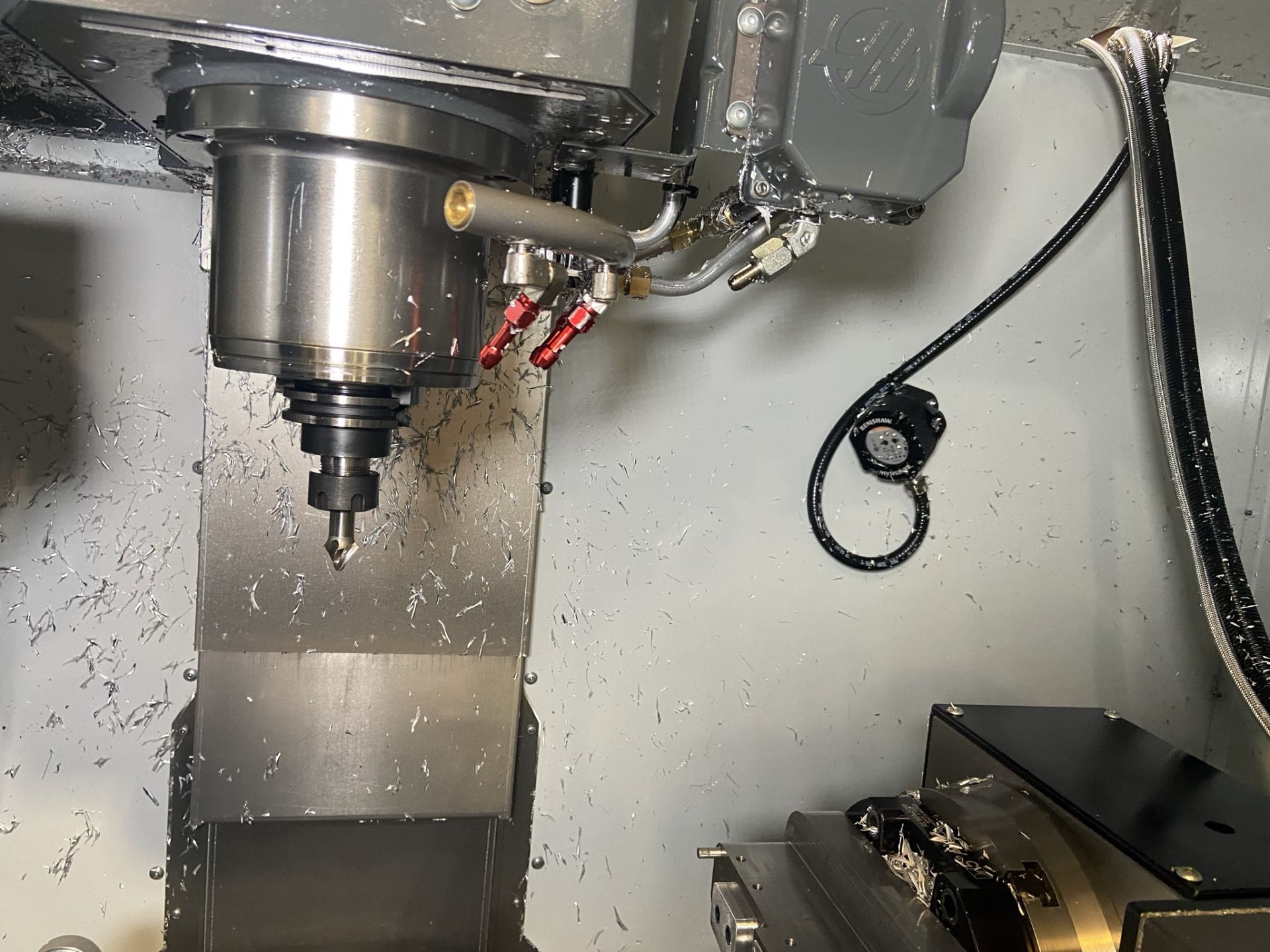 2021 HAAS SUPER MINI MILL 2 4-Axis CNC Vertical Machining Center - Image 3 of 10