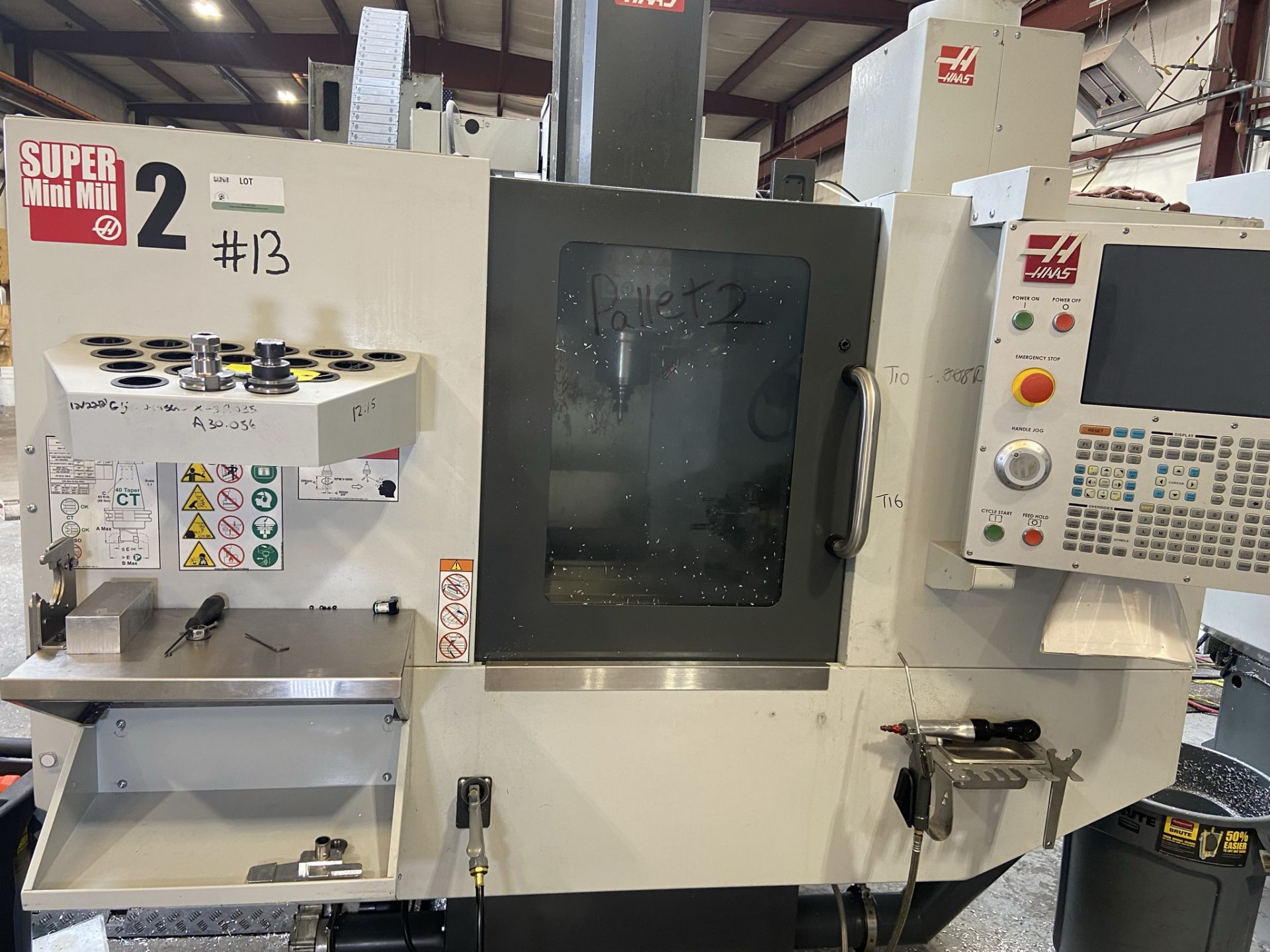 2021 HAAS SUPER MINI MILL 2 4-Axis CNC Vertical Machining Center - Image 2 of 10