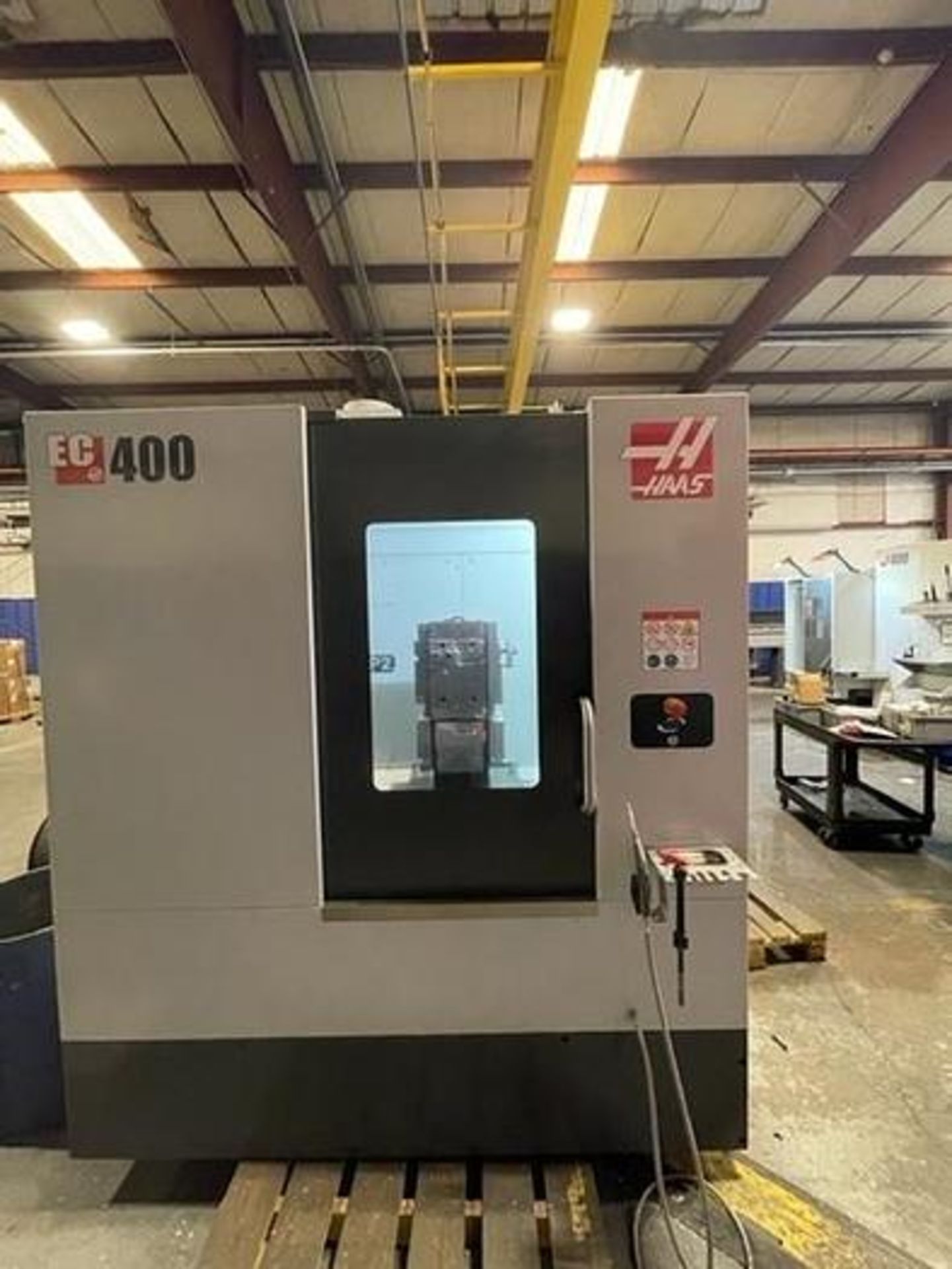 2021 HAAS EC-400 4-Axis CNC Horizontal Machining Center - Image 3 of 9