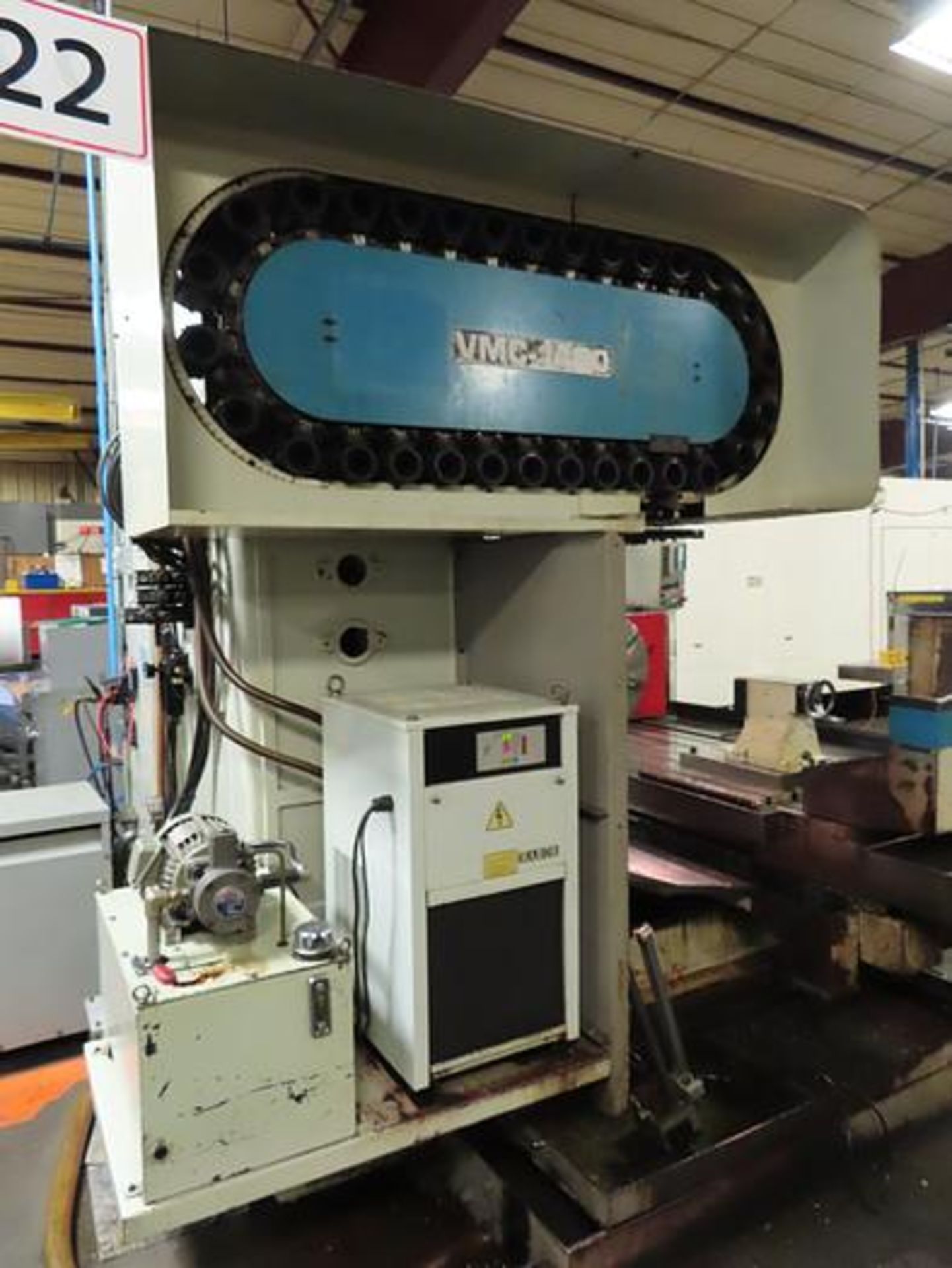 1996 KAO Fong Femco VMC-1400 4-Axis CNC Vertical Machining Center - Image 9 of 12