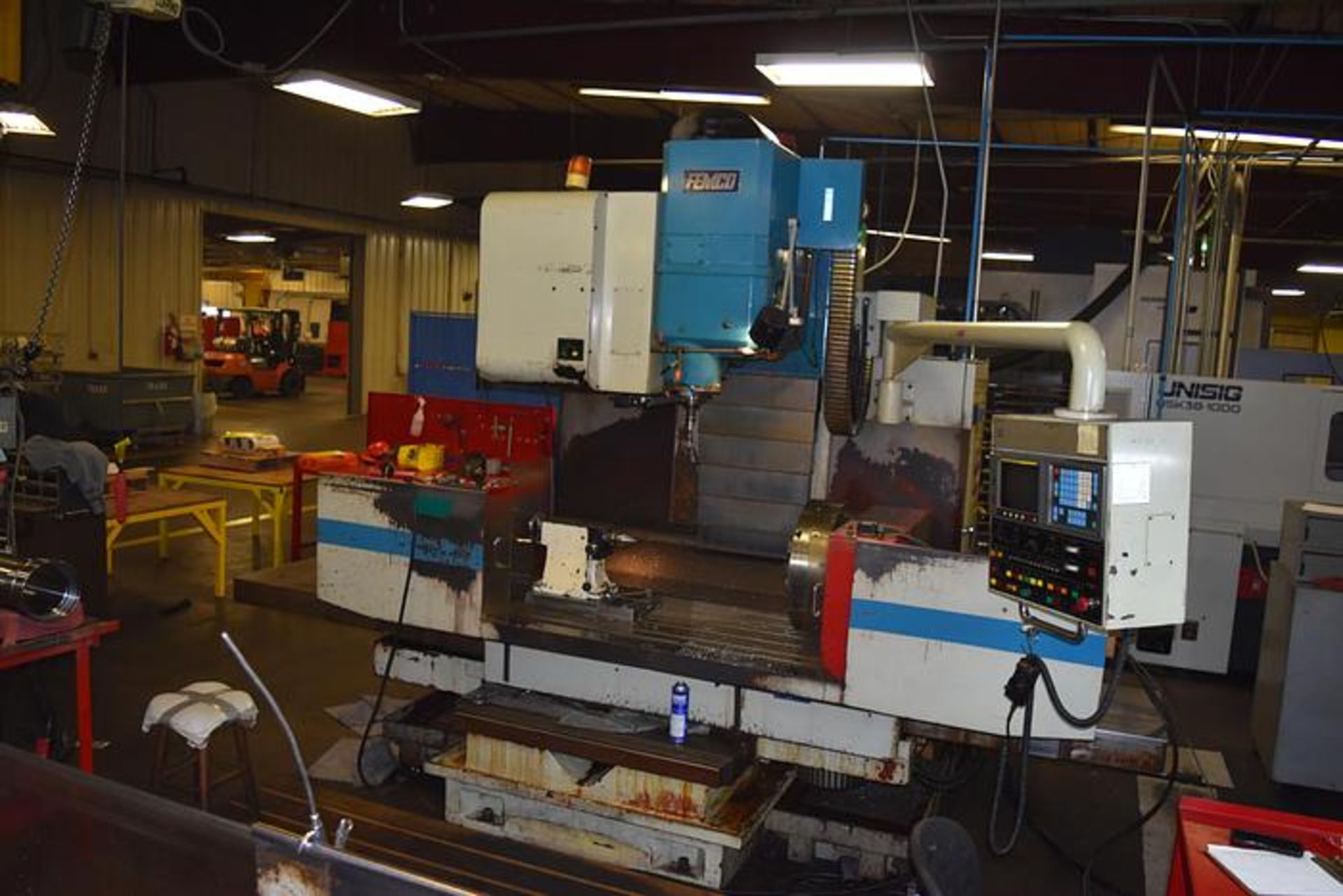 1996 KAO Fong Femco VMC-1400 4-Axis CNC Vertical Machining Center - Image 7 of 12