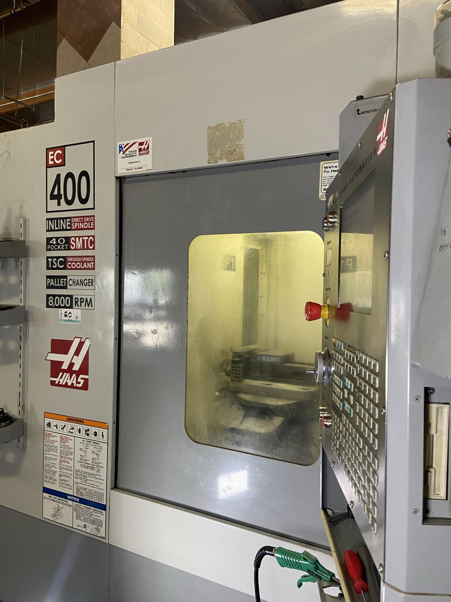 2006 HAAS EC-400 4-Axis CNC Horizontal Machining Center - Image 5 of 21