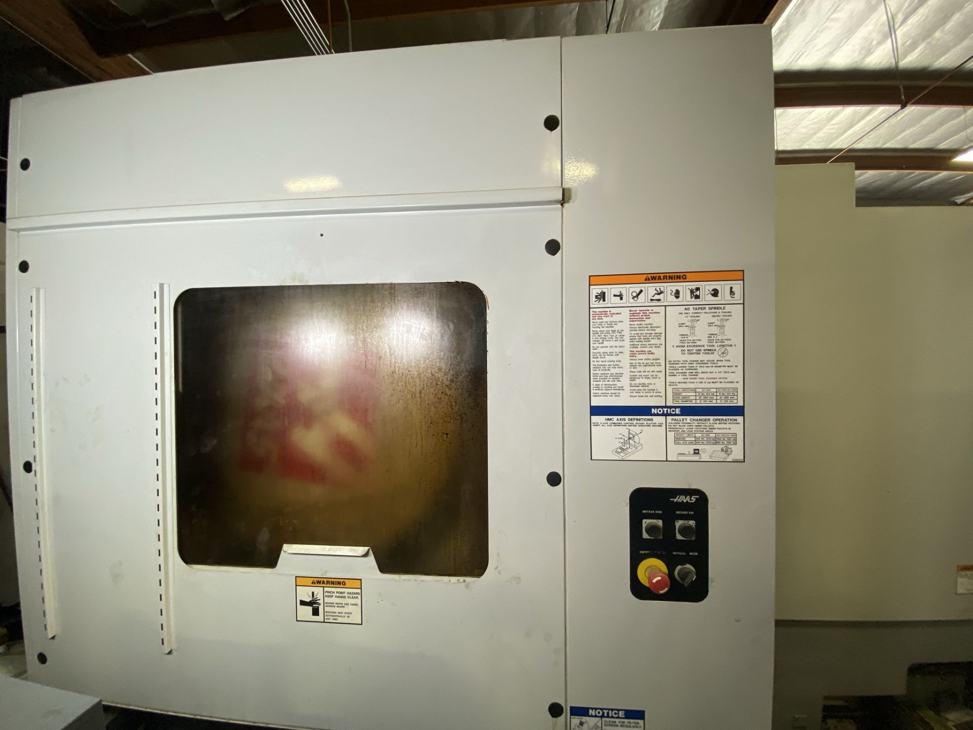 2006 HAAS EC-400 4-Axis CNC Horizontal Machining Center - Image 19 of 21