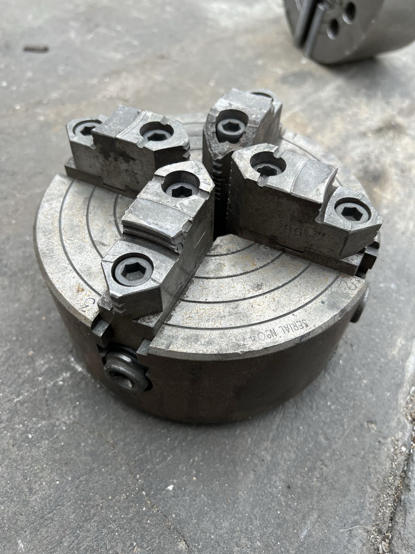 6" 4-Jaw Chuck