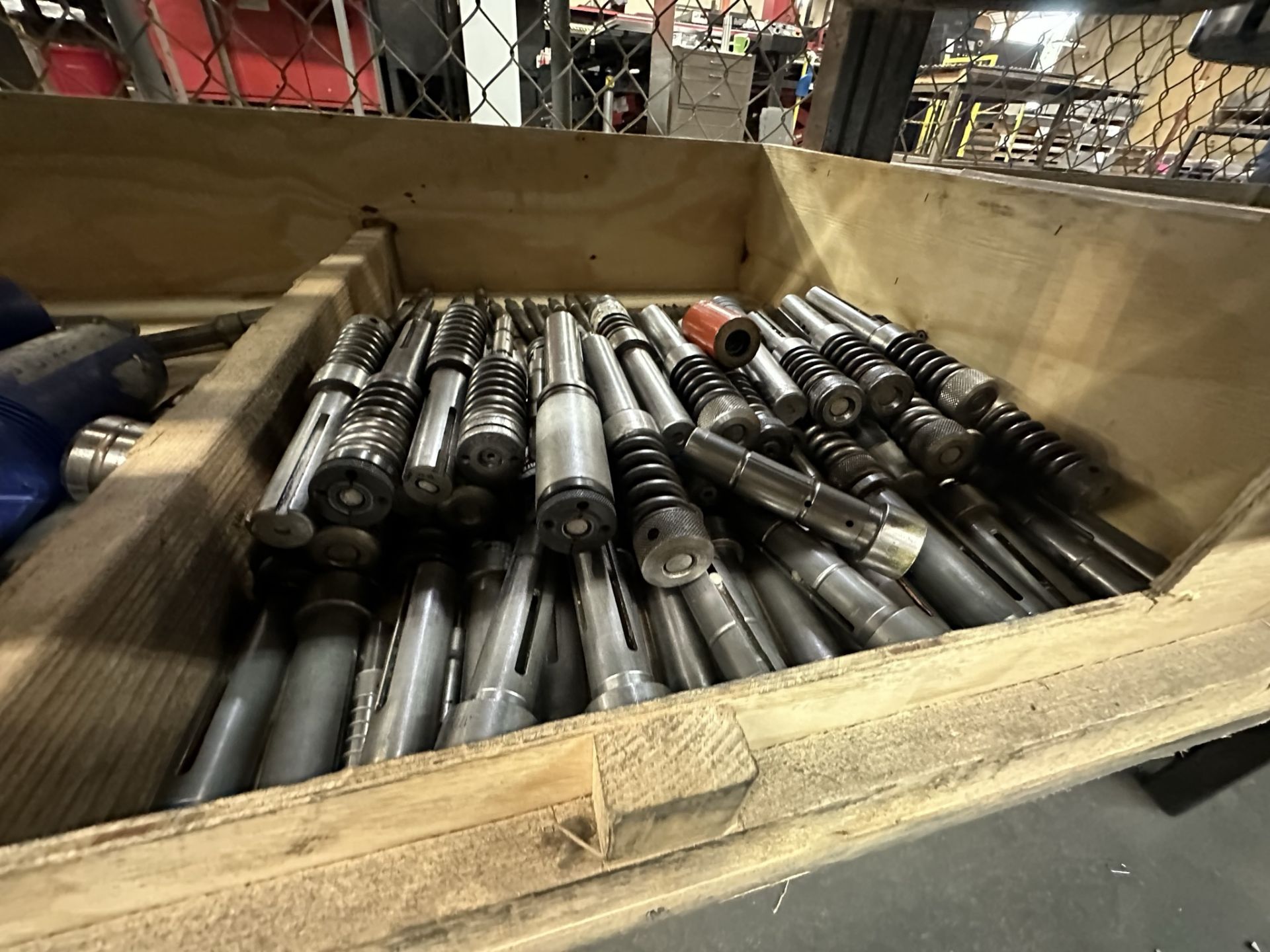 Crate of Amada Punch Tooling #2