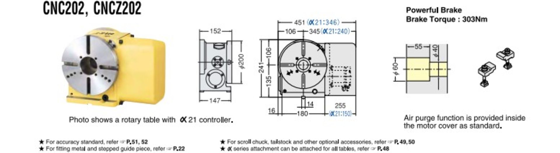 2019 Nikken CNC202 Fourth Axis Rotary Table - Image 8 of 8