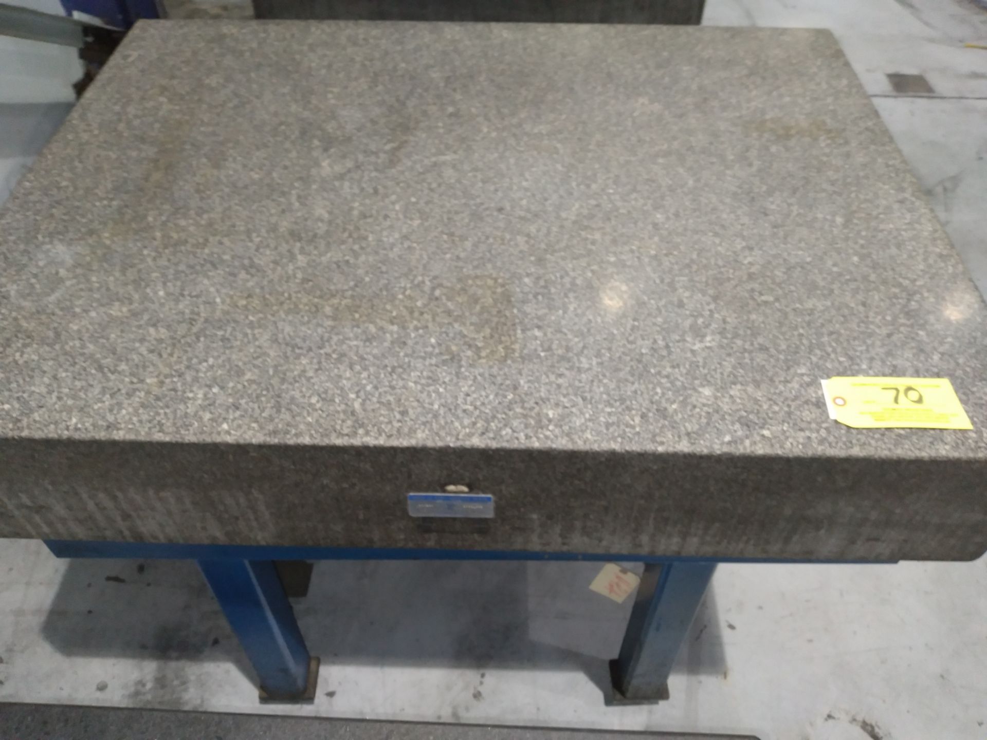 (3) Granite Surface Plates w/ Stands Including: