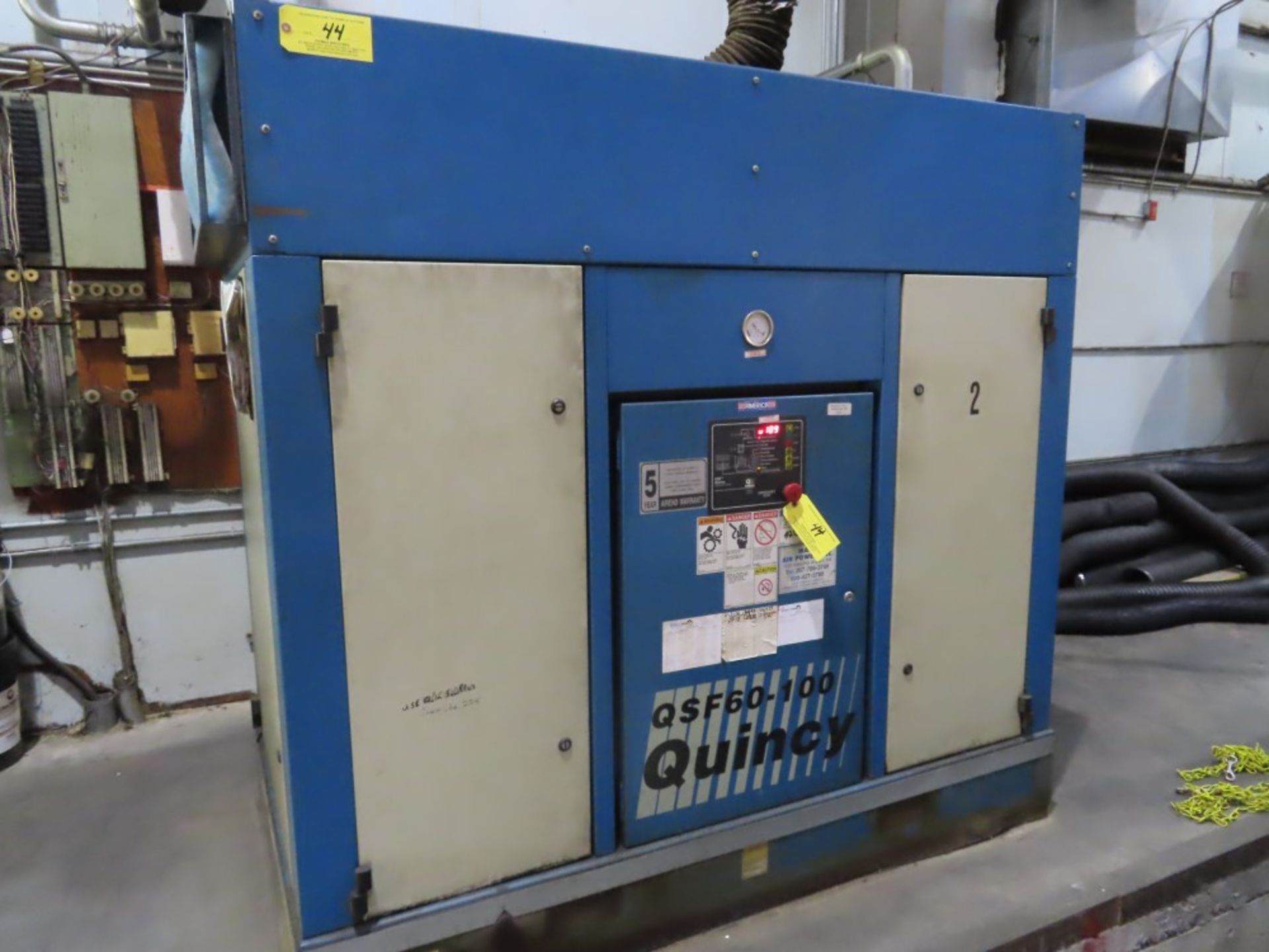 Quincy QSF60-100 60 HP Rotary Screw Air Compressor
