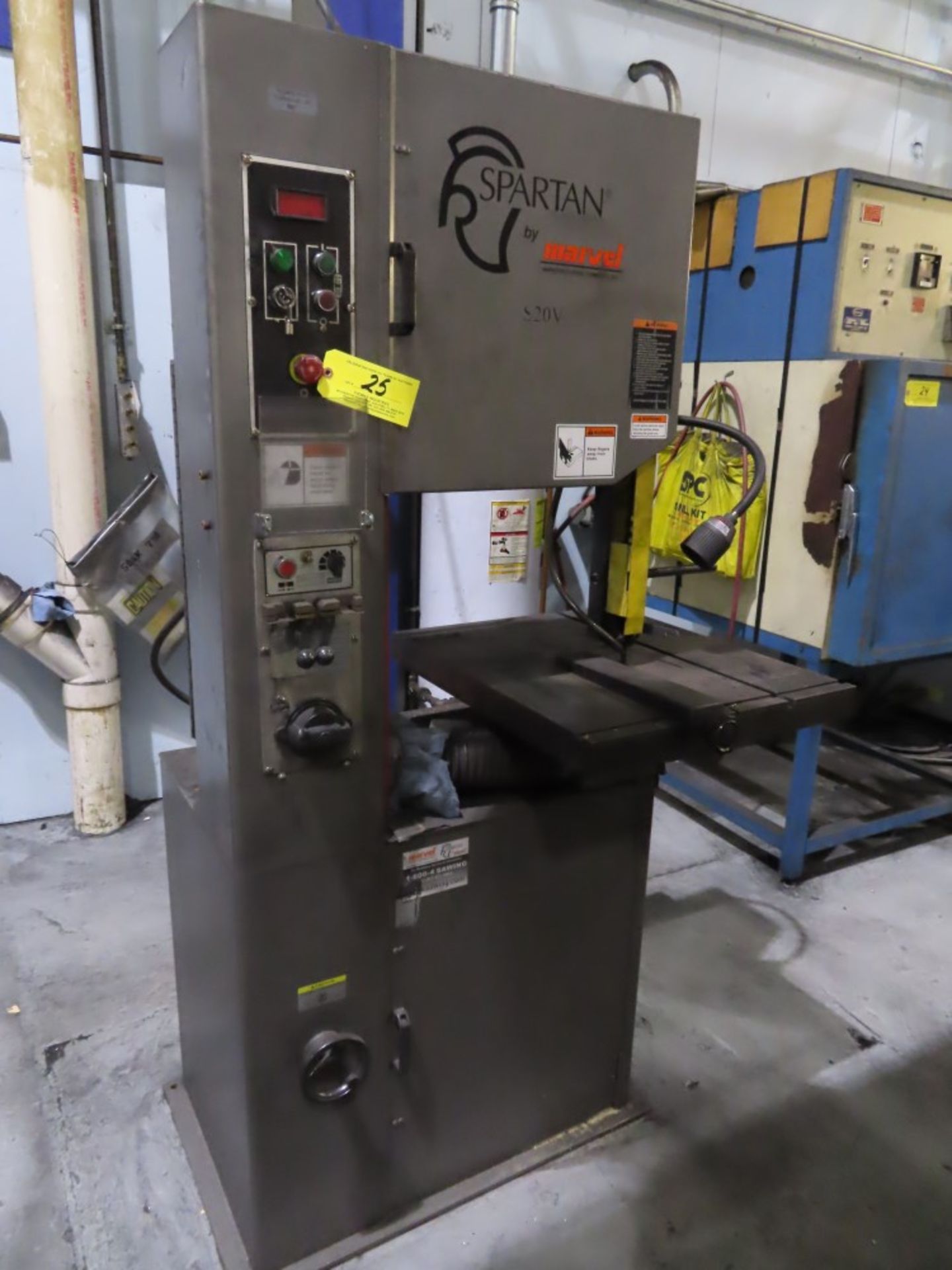 Marvel Spartan 20" Vertical Band Saw - Image 4 of 4