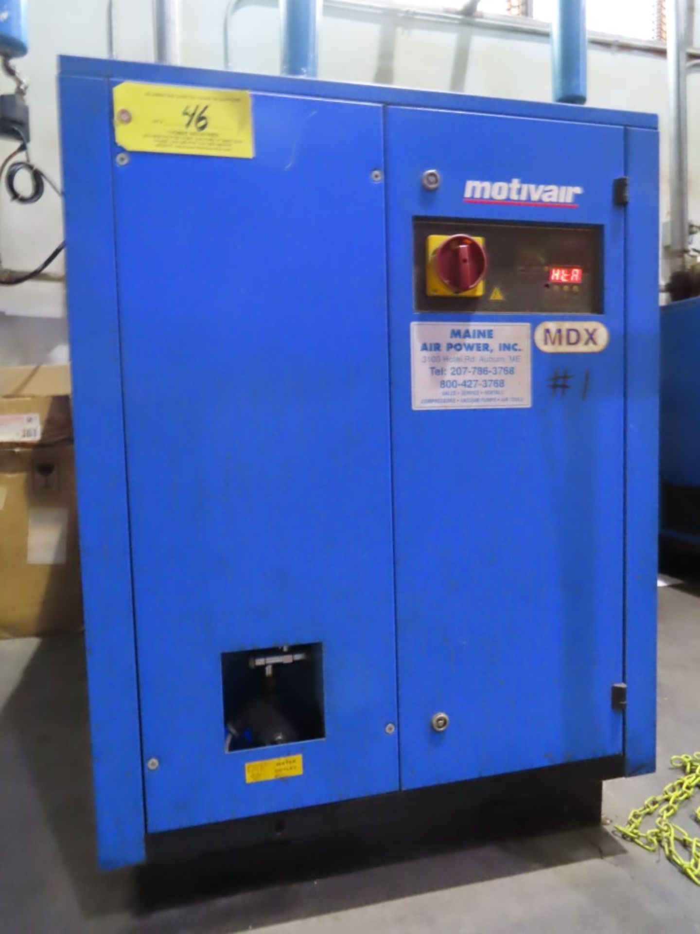 2000 Motivair Model MDX320 Compressed Air Dryer - Image 2 of 3