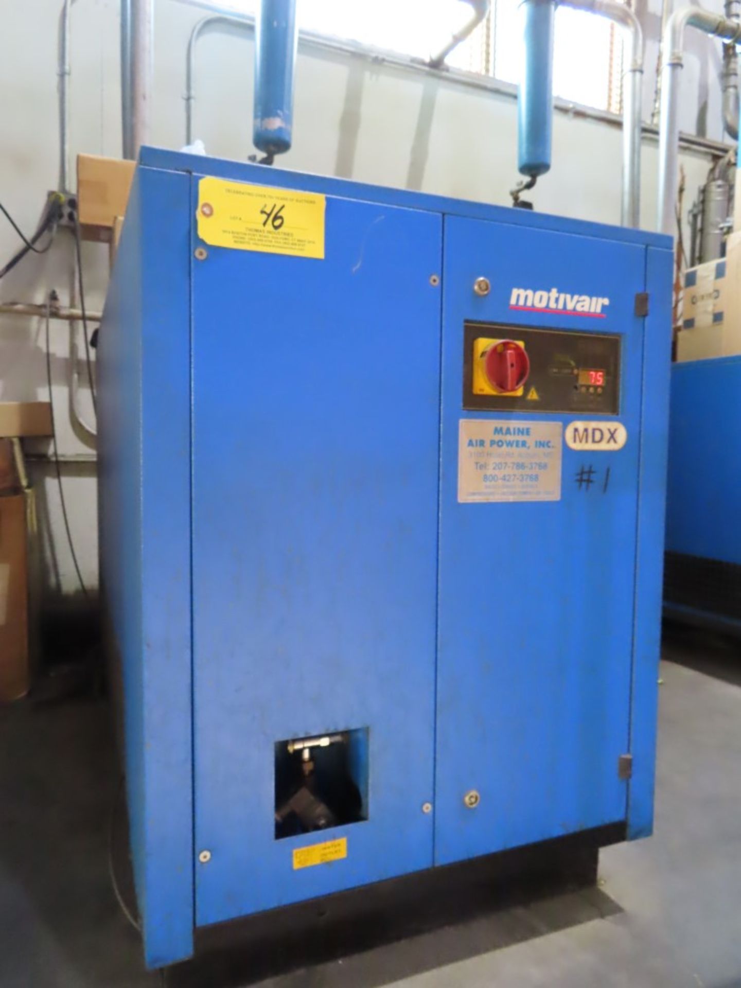 2000 Motivair Model MDX320 Compressed Air Dryer