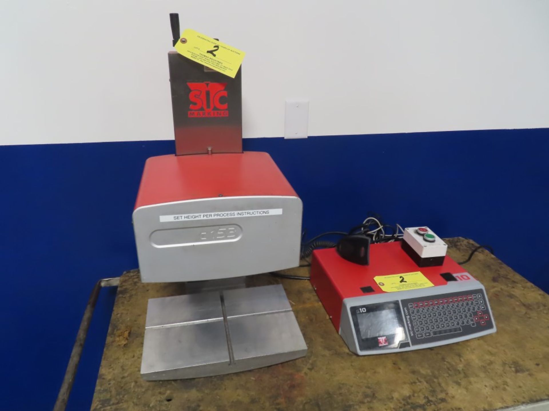 2016 SIC Marking Dot Peen Marking Machine