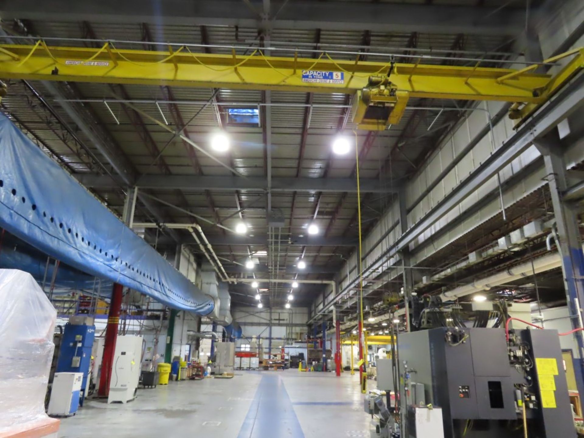 American Crane Top Riding Overhead Bridge Crane - Image 2 of 3