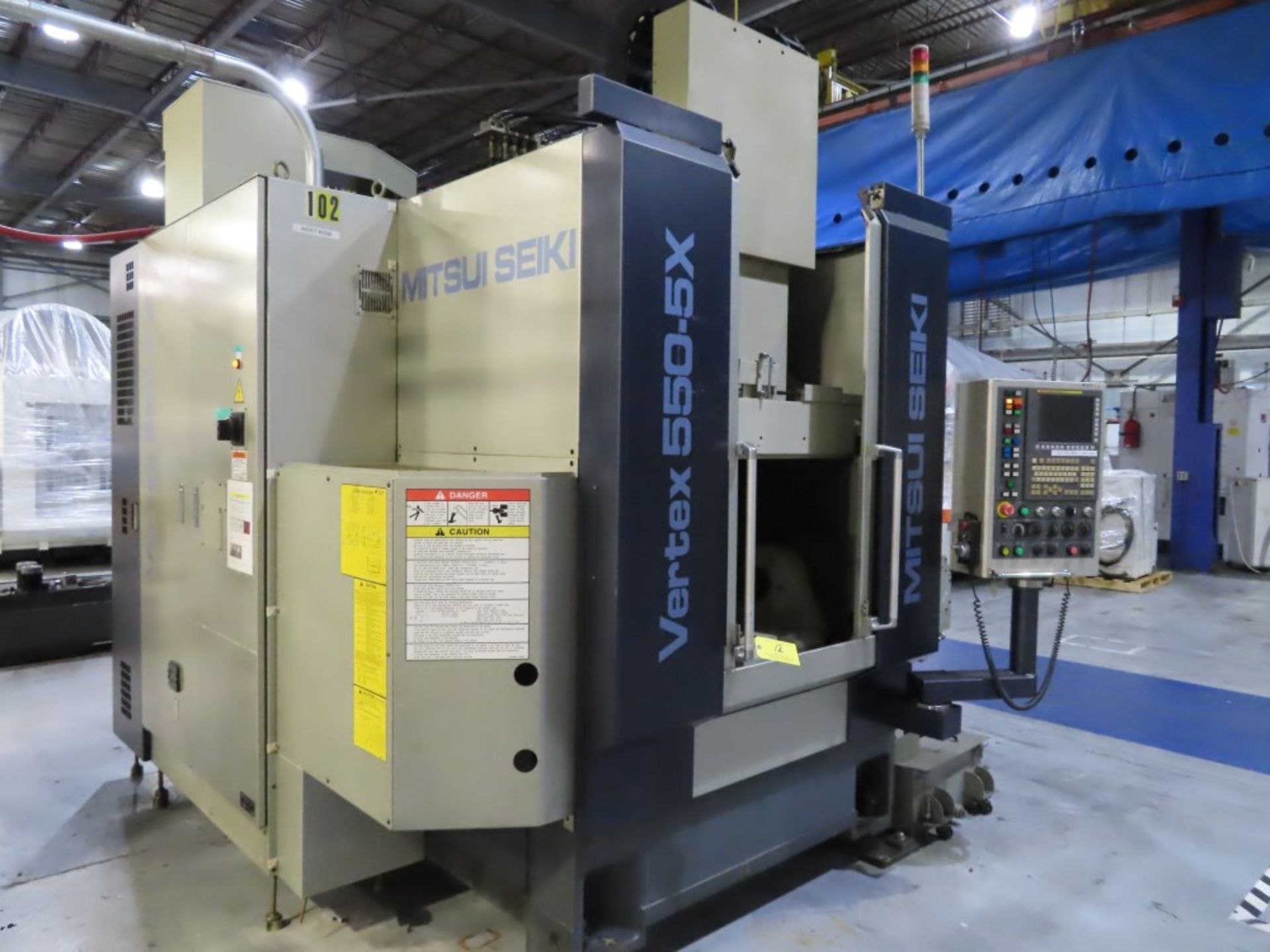 2006 Mitsui Seiki Vertex 550-SX 5 Axis Machining Center - Image 2 of 10