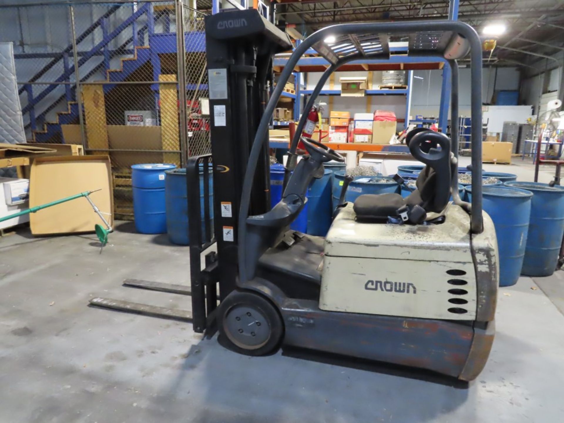 Crown Electric Forklift Model SC4020-35-TT190 - Image 3 of 6