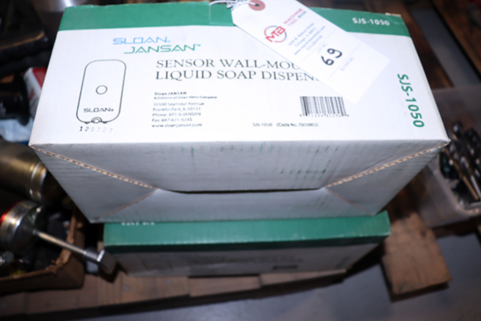 2 Sensor Wall-Mount Liquid Soap Dispenser - Image 2 of 2