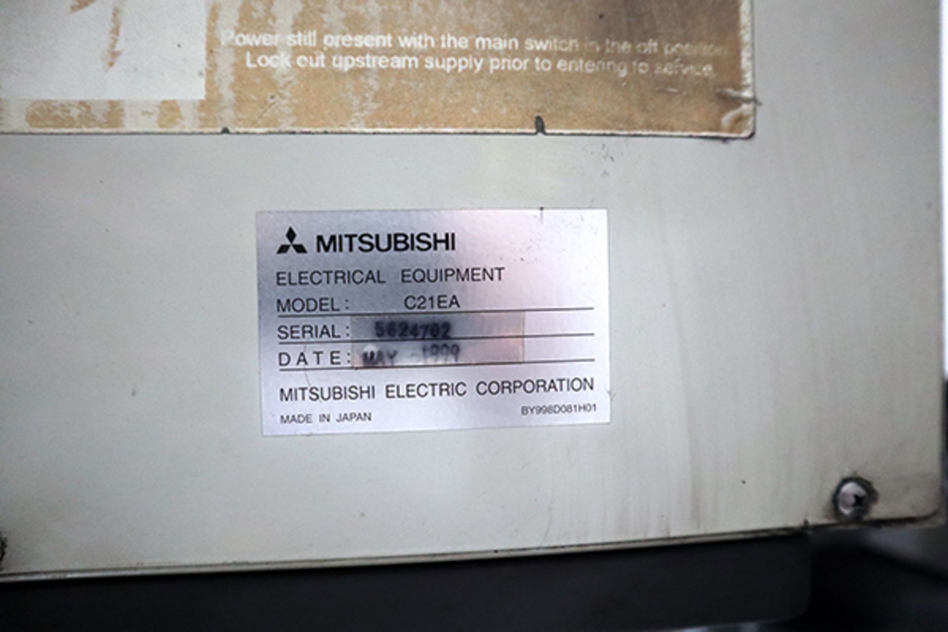 Mitsubishi EA8 Sinker EDM - Image 8 of 8