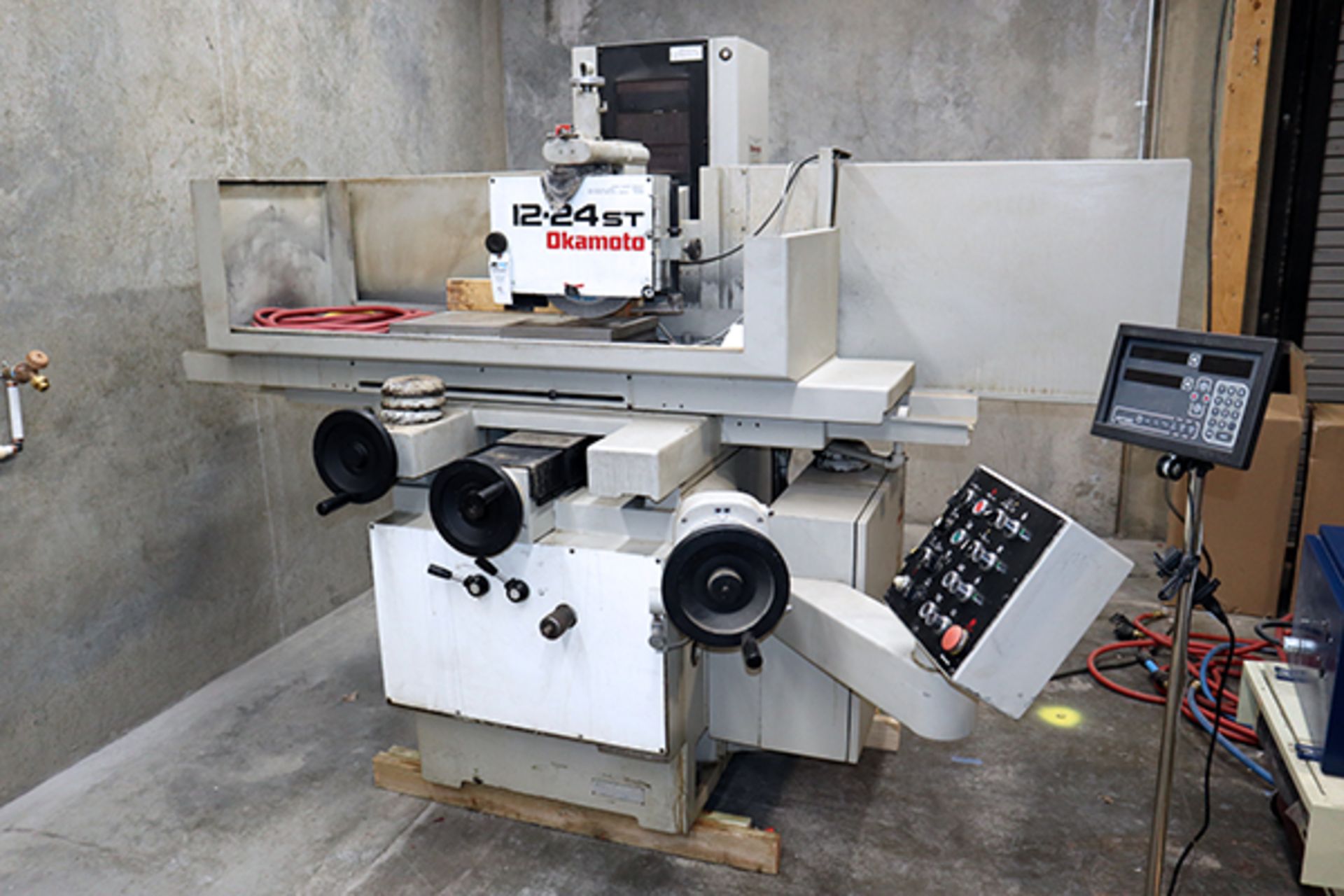 Okamoto ACC-12-24ST 3 Axis Surface Grinder - Image 3 of 9