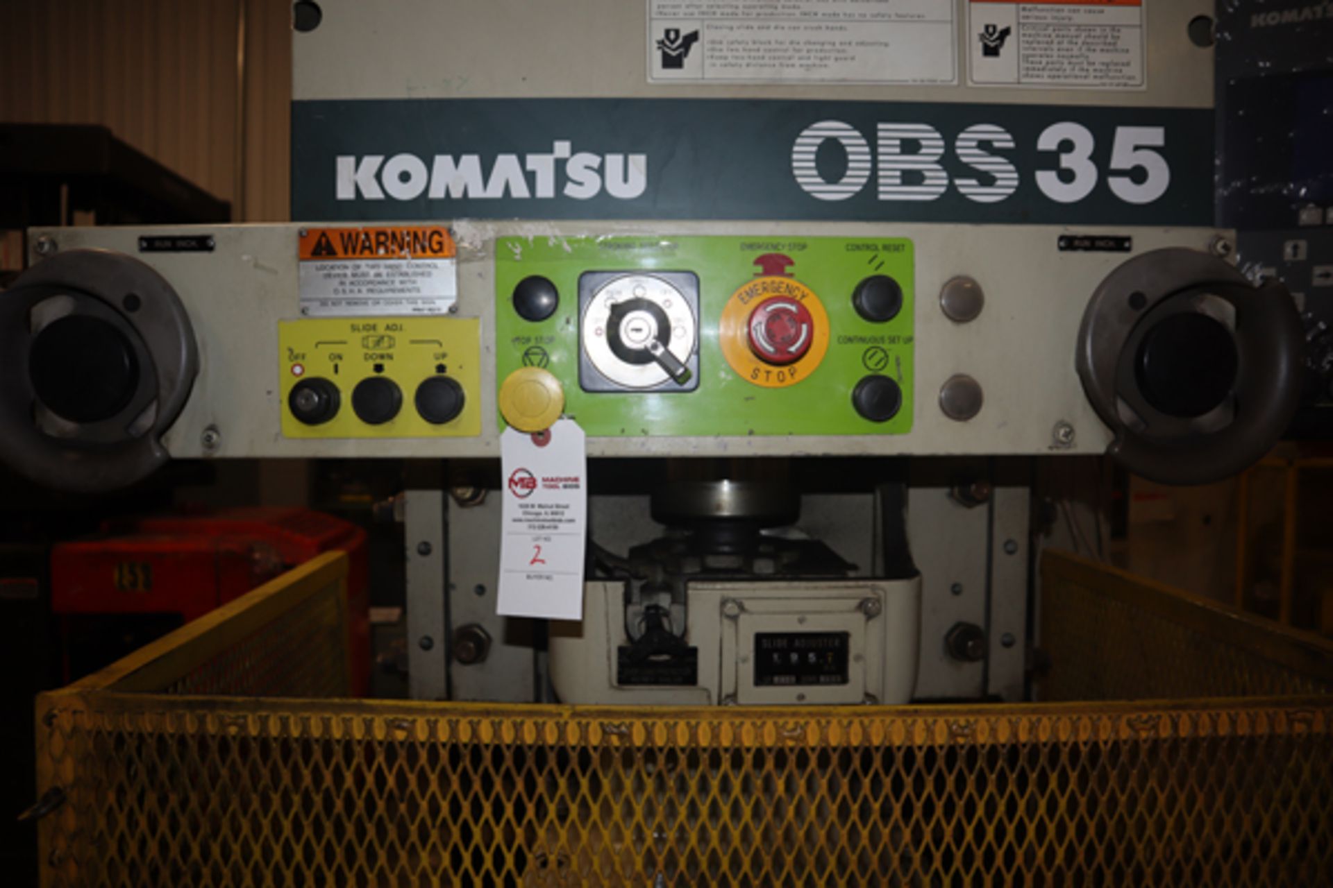 Komatsu OBS 35-33 (2006) - Image 2 of 8