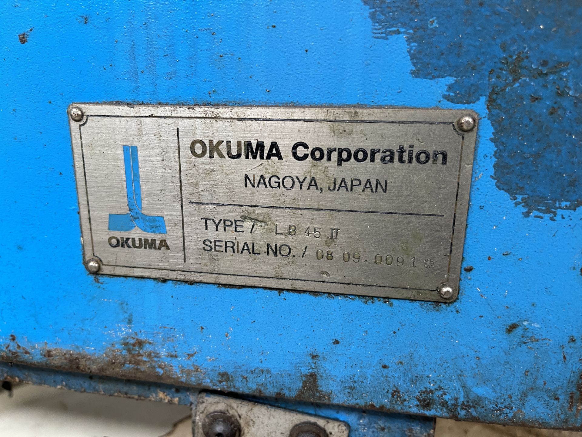 Okuma LB-45II CNC Lathe (1991) - Image 10 of 11