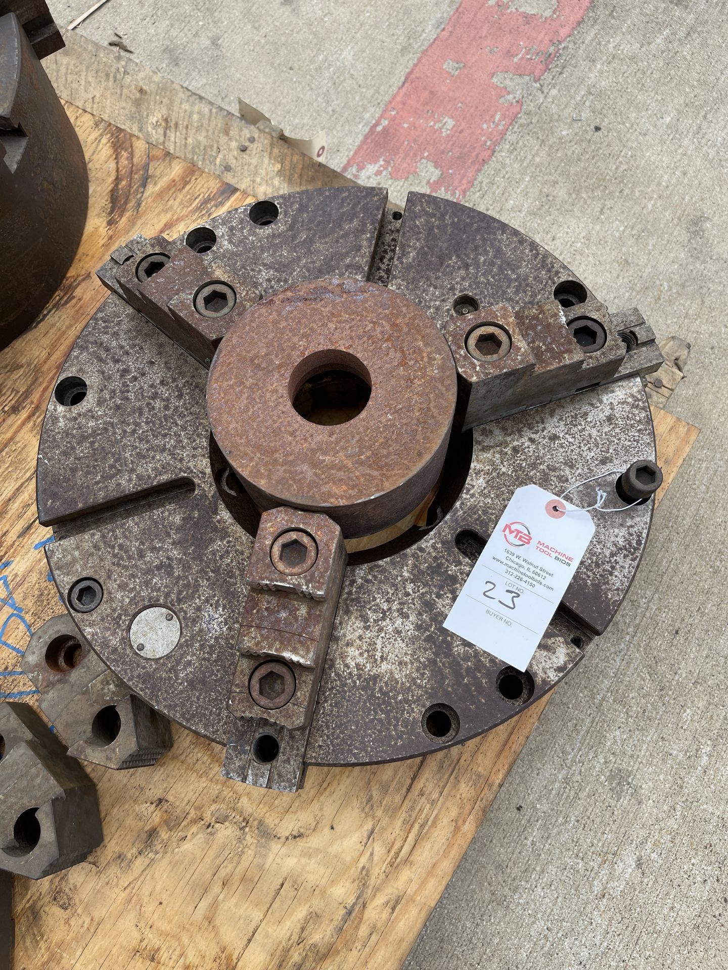 18” 3-Jaw Chuck