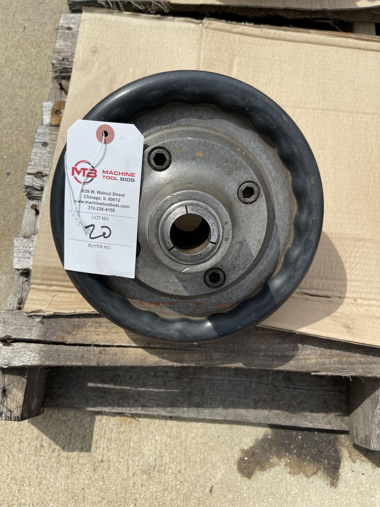 Hardinge-Sjogren 10” Collet Chuck