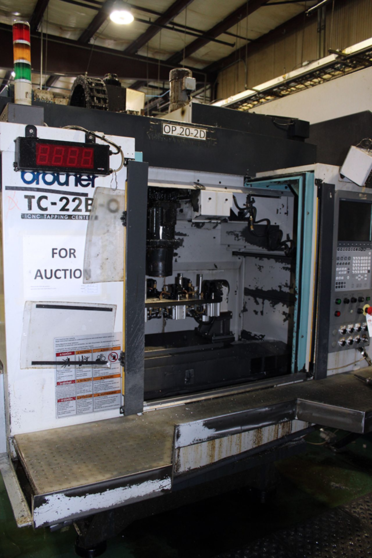 Brother TC-22B CNC Drilling & Tapping Machining Center; (2008) - Image 3 of 16