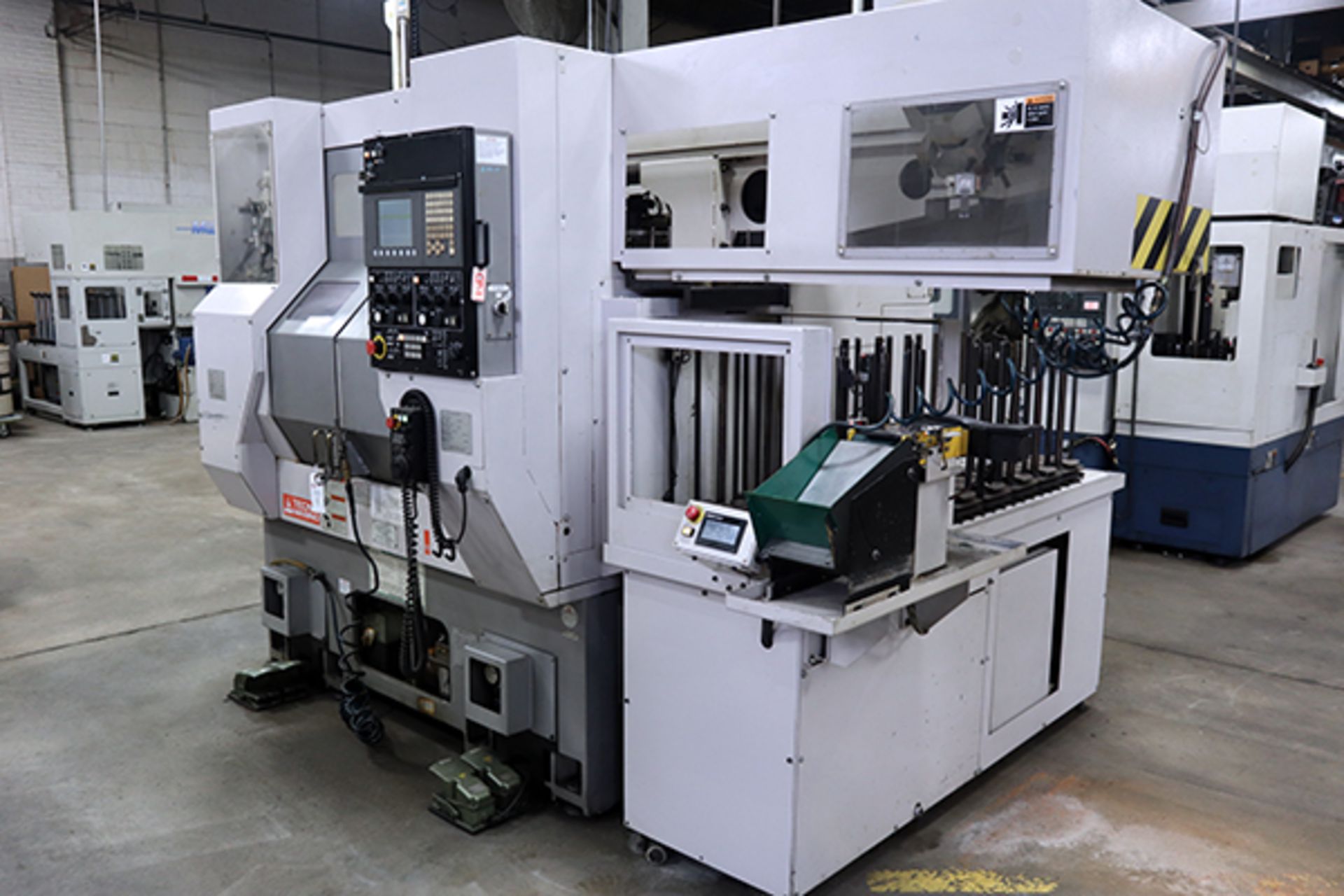 TECHNO-WASINO JJ-3 Twin Spindle/Twin Turret CNC Turning Center (2007)