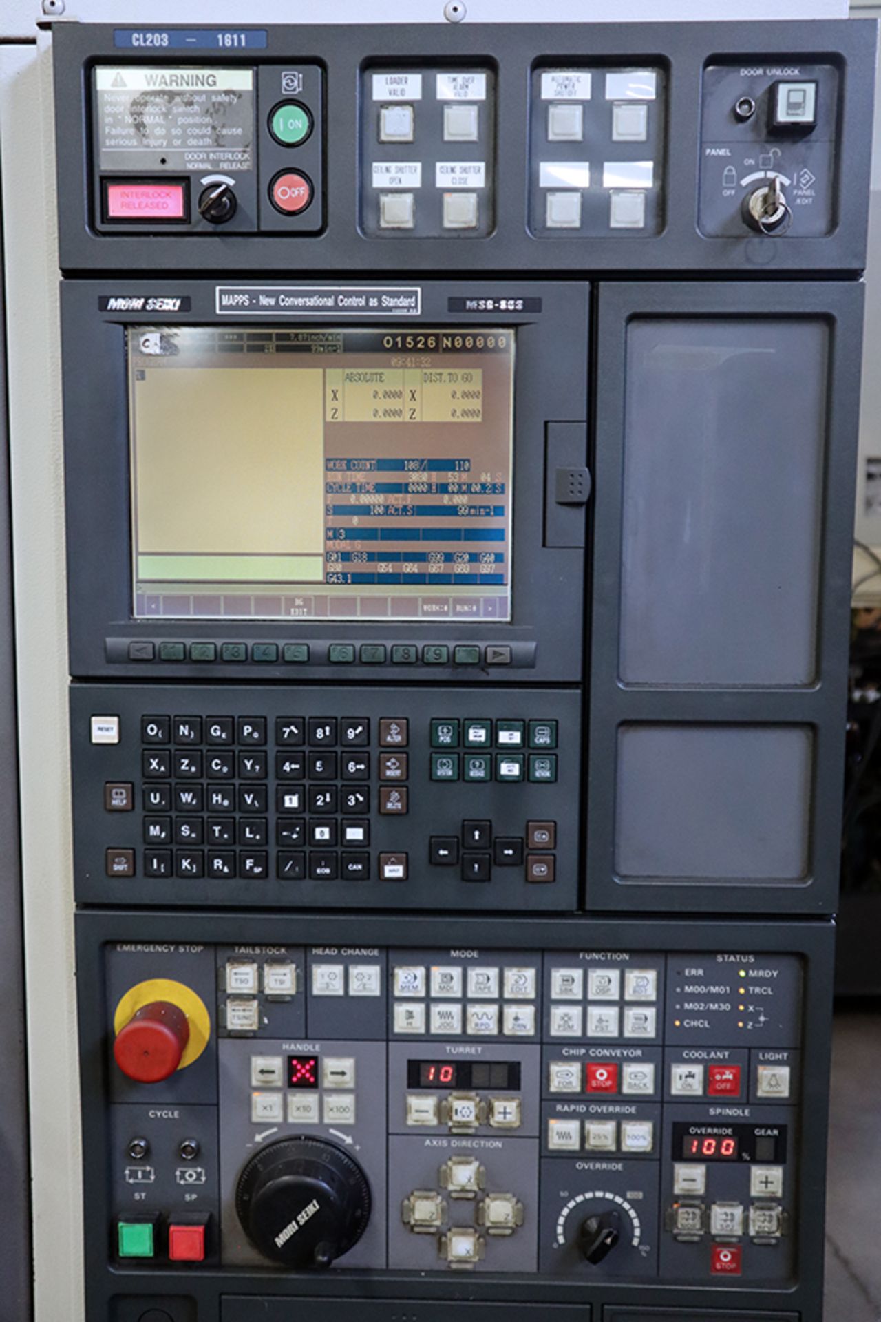 Mori-Seiki CL-203B CNC Lathe (2000) - Image 5 of 19