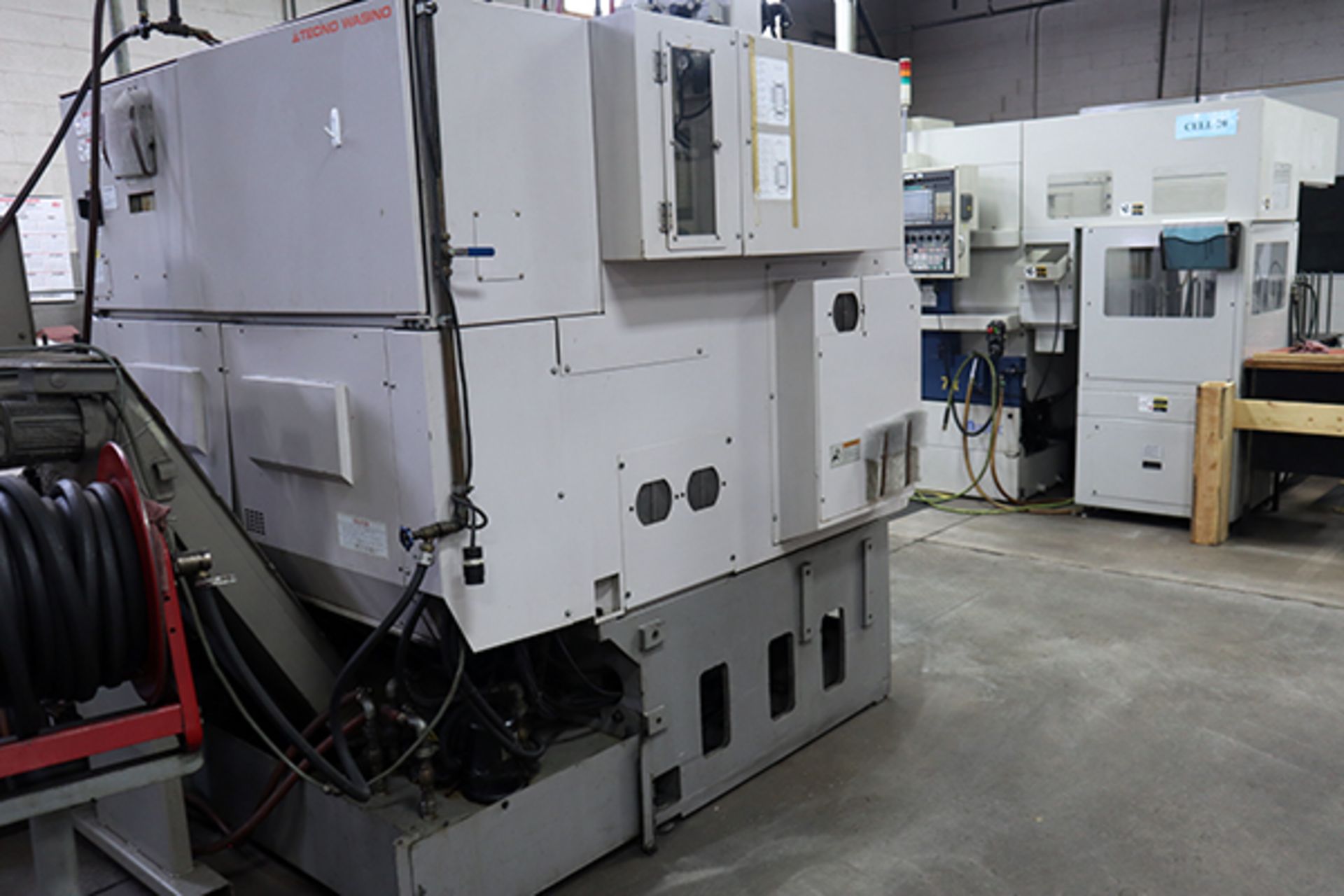 TECHNO-WASINO JJ-3 Twin Spindle/Twin Turret CNC Turning Center (2007) - Image 11 of 15