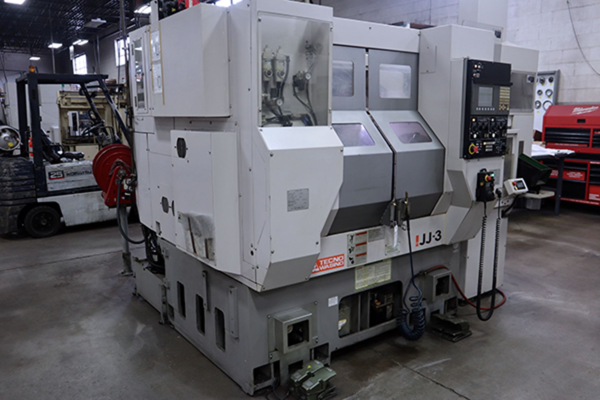 TECHNO-WASINO JJ-3 Twin Spindle/Twin Turret CNC Turning Center (2007)