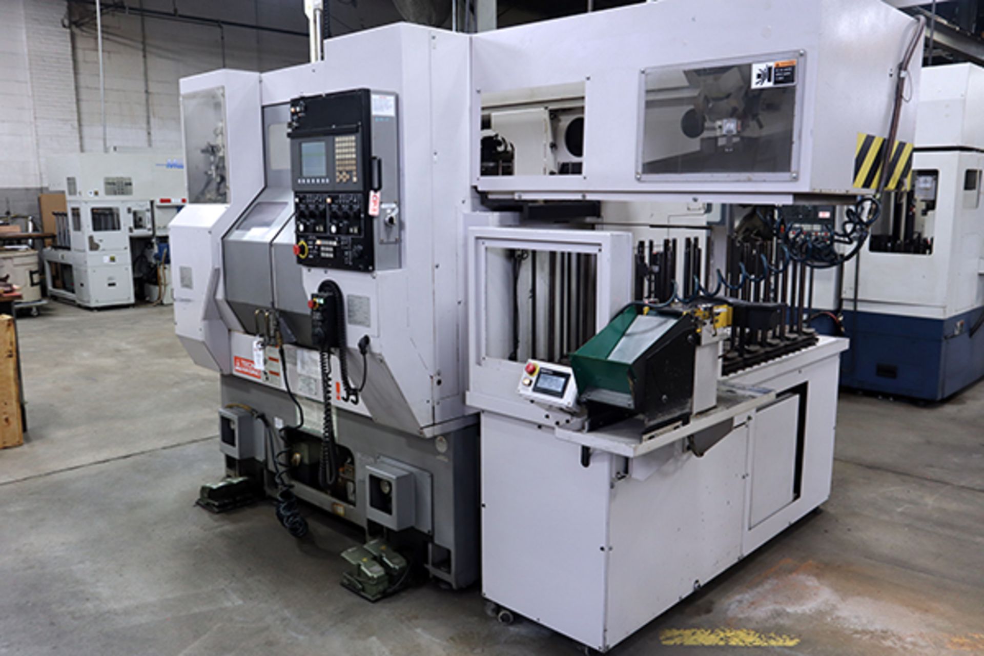 TECHNO-WASINO JJ-3 Twin Spindle/Twin Turret CNC Turning Center (2007) - Image 4 of 15
