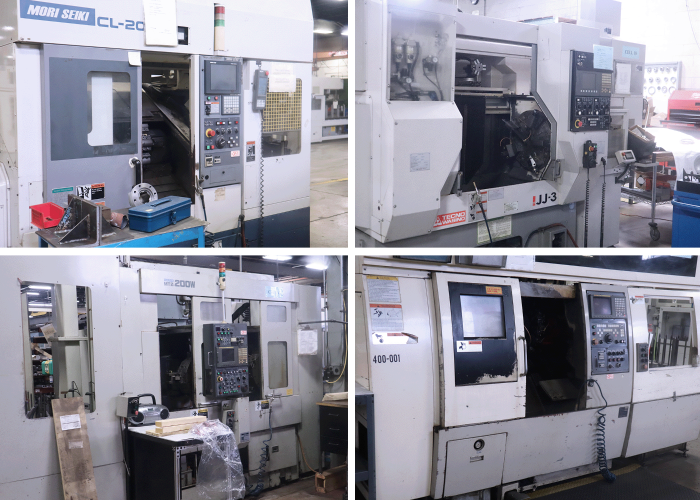 Multi-Spindle & CNC Lathe Single Facility No Reserve Auction