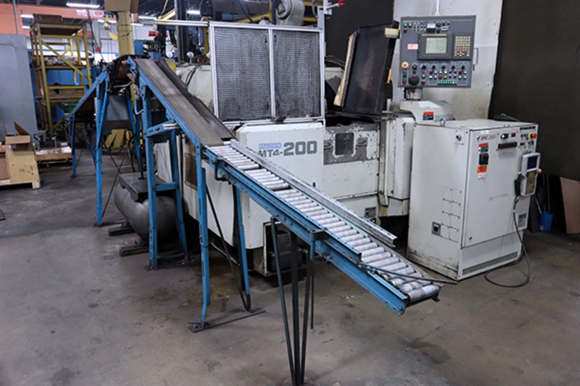 Kitako MT4-200 4-Spindle CNC Horizontal Turning Center (2004)w/ MOTOMAN UP6 ROBOT - Image 11 of 14