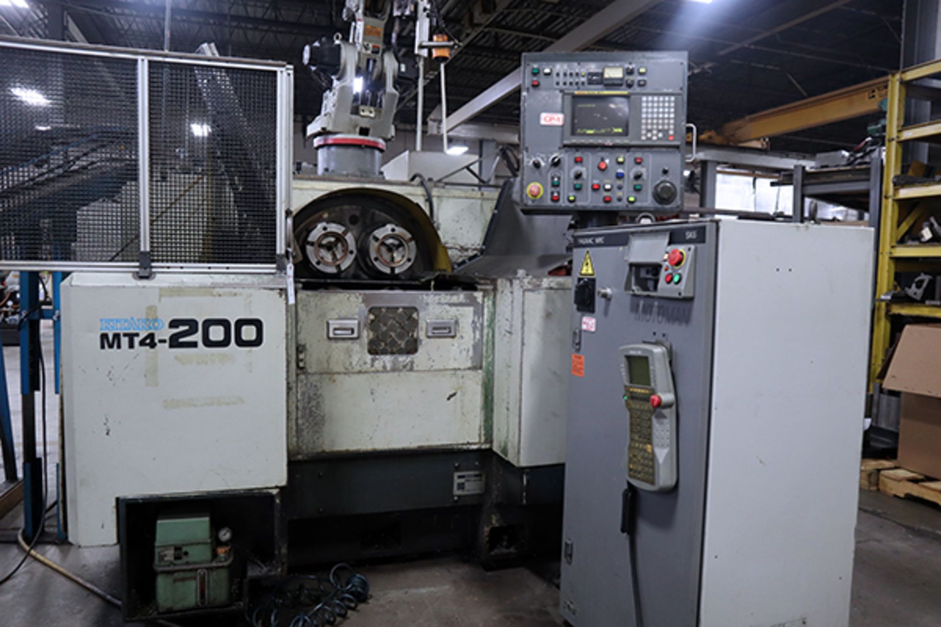 Kitako MT4-200 4-Spindle Horizontal Turning Center w/ Motoman SK6 Robot