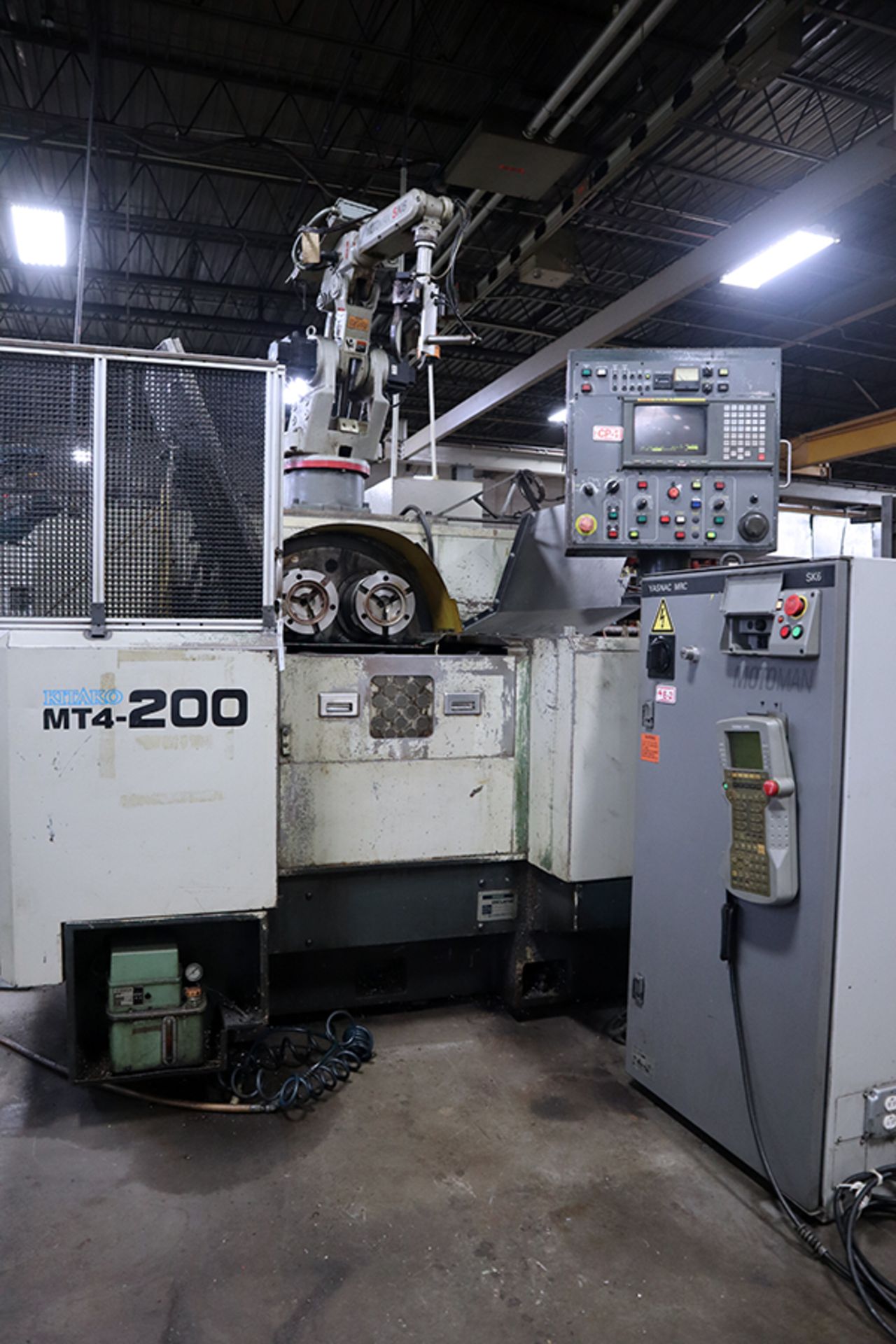 Kitako MT4-200 4-Spindle Horizontal Turning Center w/ Motoman SK6 Robot - Image 2 of 22