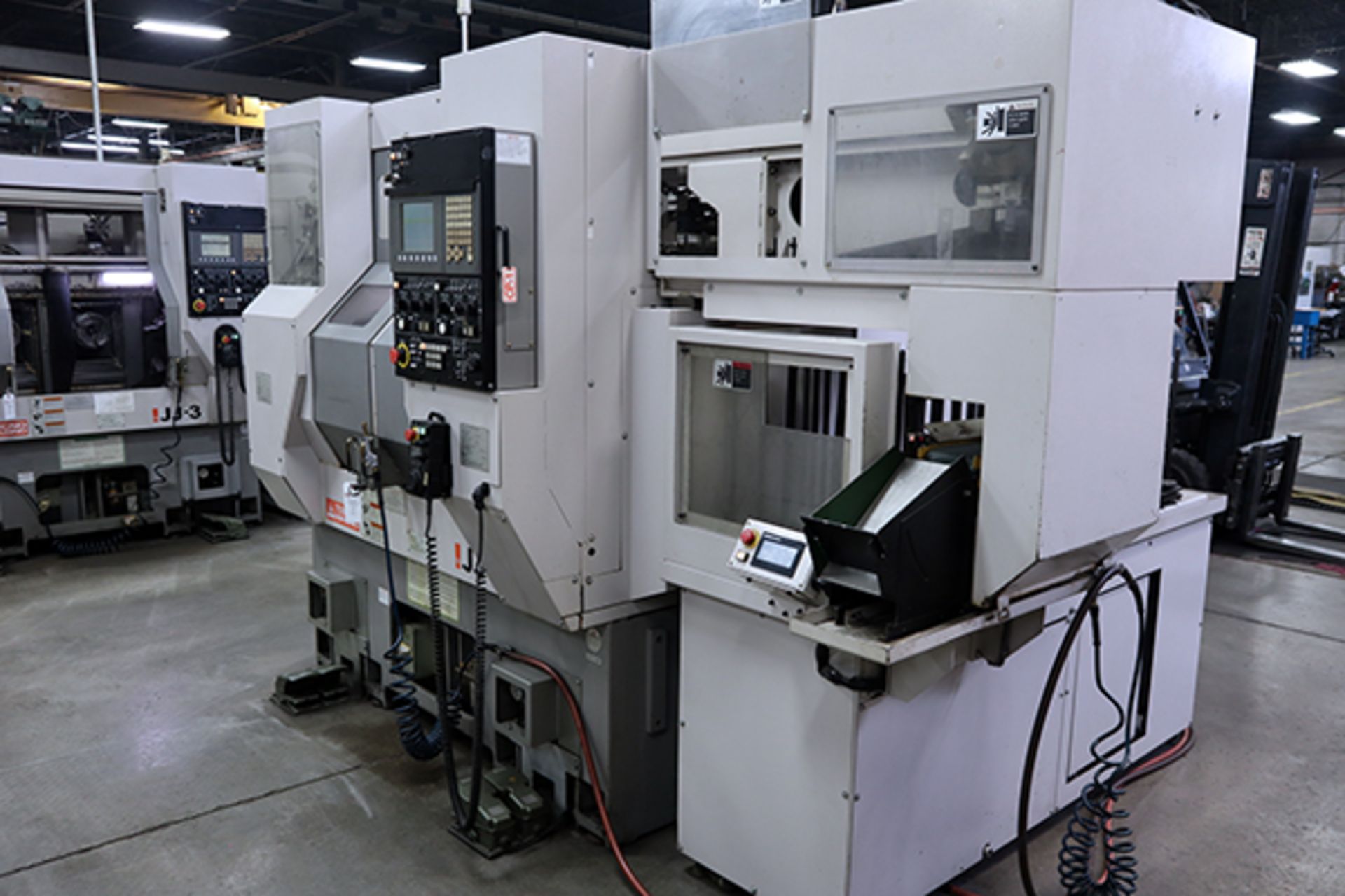 TECHNO-WASINO JJ-3 Twin Spindle/Twin Turret CNC Turning Center (2007) - Image 2 of 15