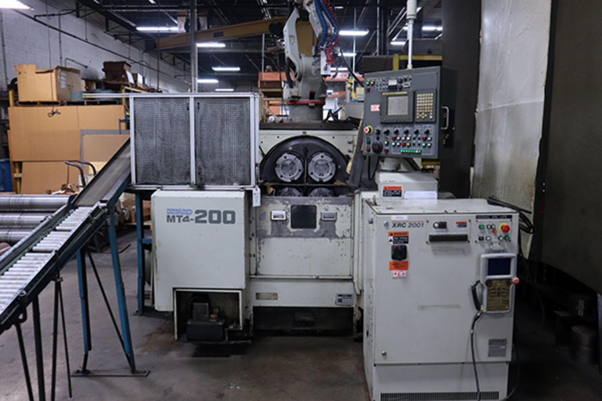 Kitako MT4-200 4-Spindle CNC Horizontal Turning Center (2004)w/ MOTOMAN UP6 ROBOT - Image 2 of 14